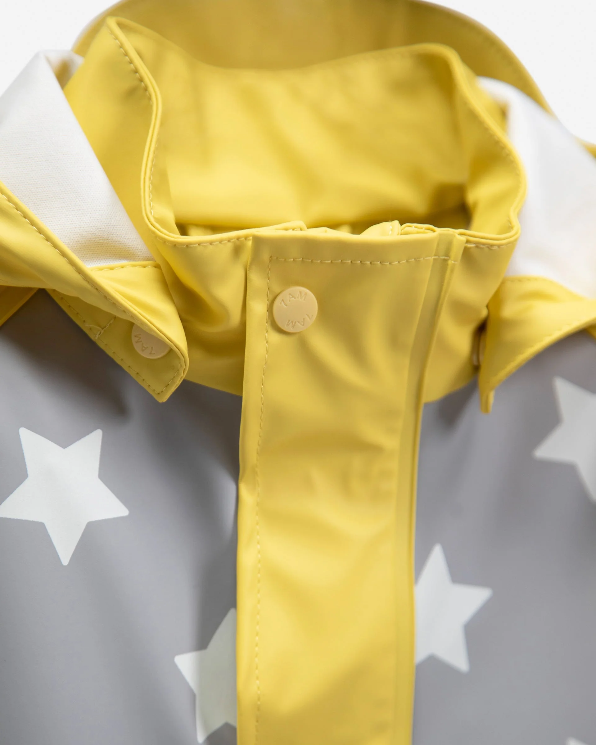 Rain Jacket | Rainy Stars Yellow - Image 5