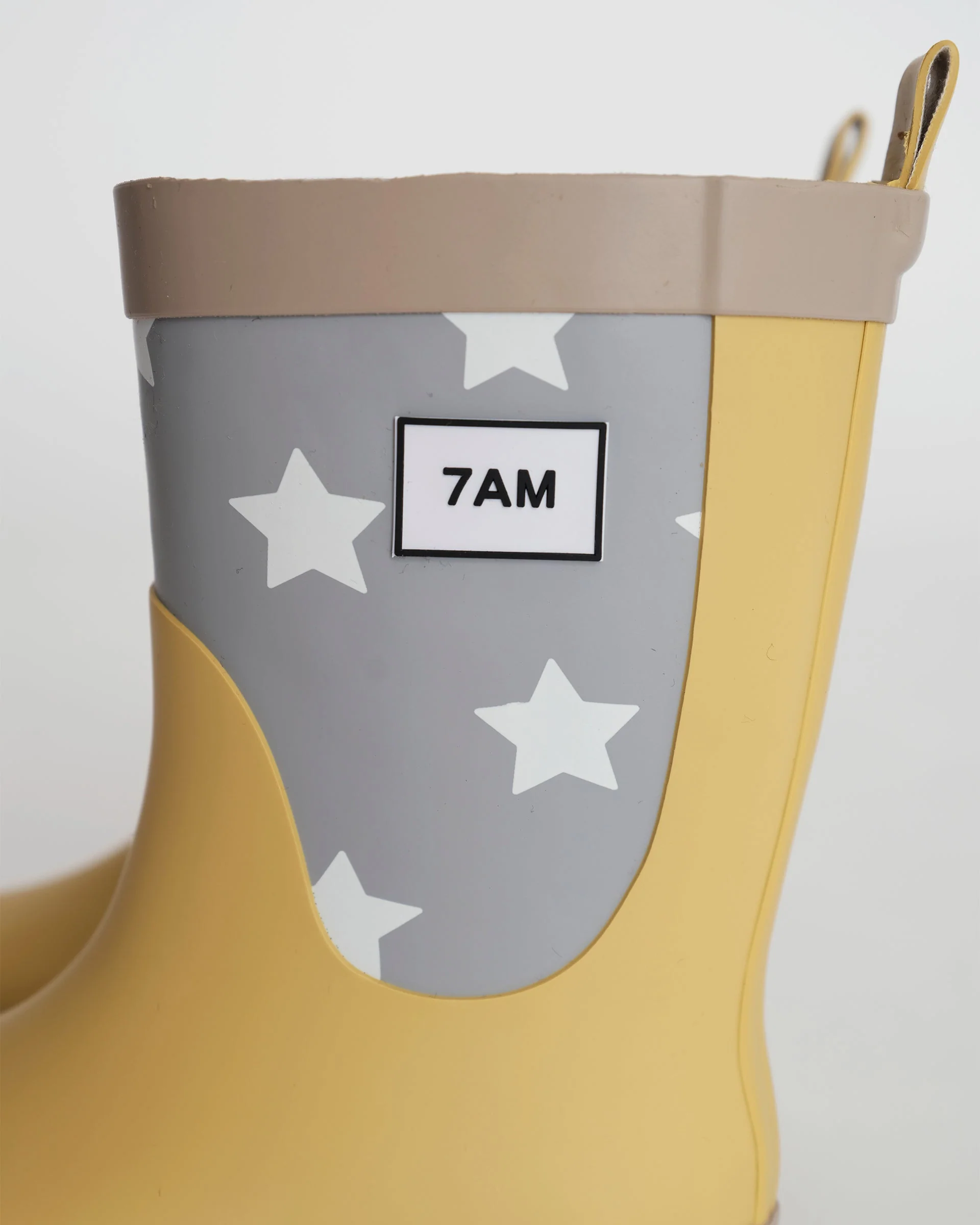 Rain Boots | Rainy Stars Yellow - Image 5