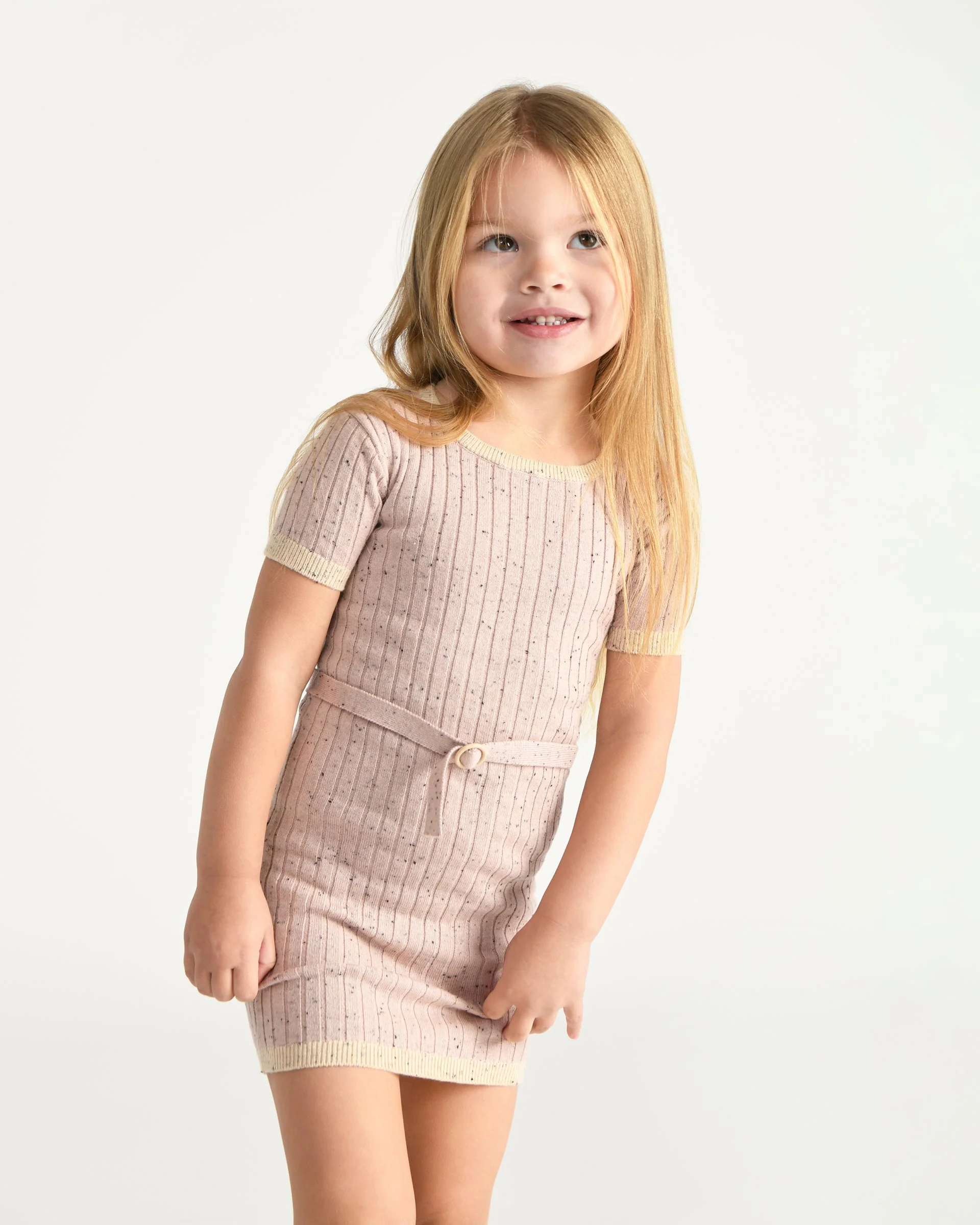 Short Sleeve Dress - Hug Me | Ash Rose - Image 4
