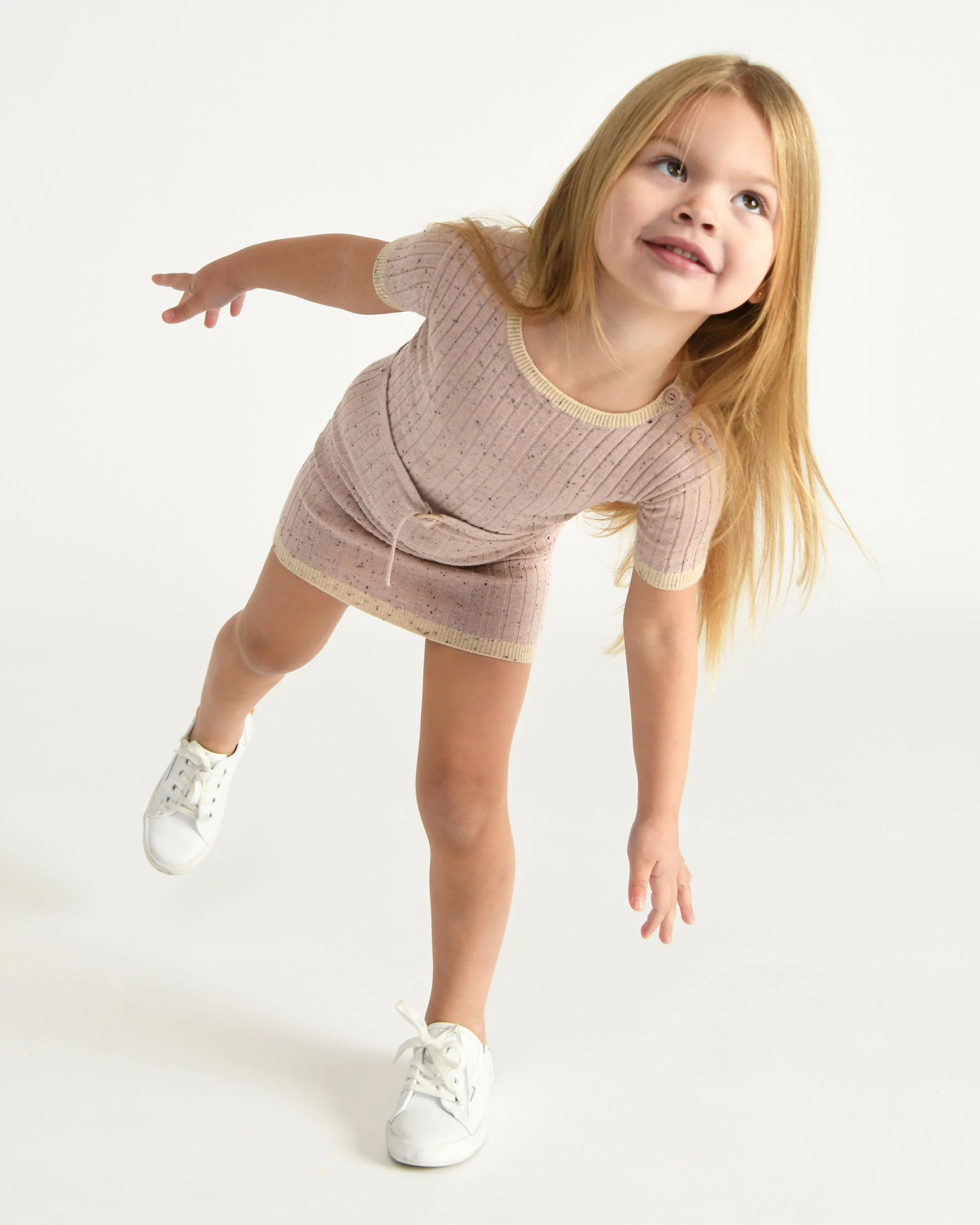 Short Sleeve Dress - Hug Me | Ash Rose - Image 7