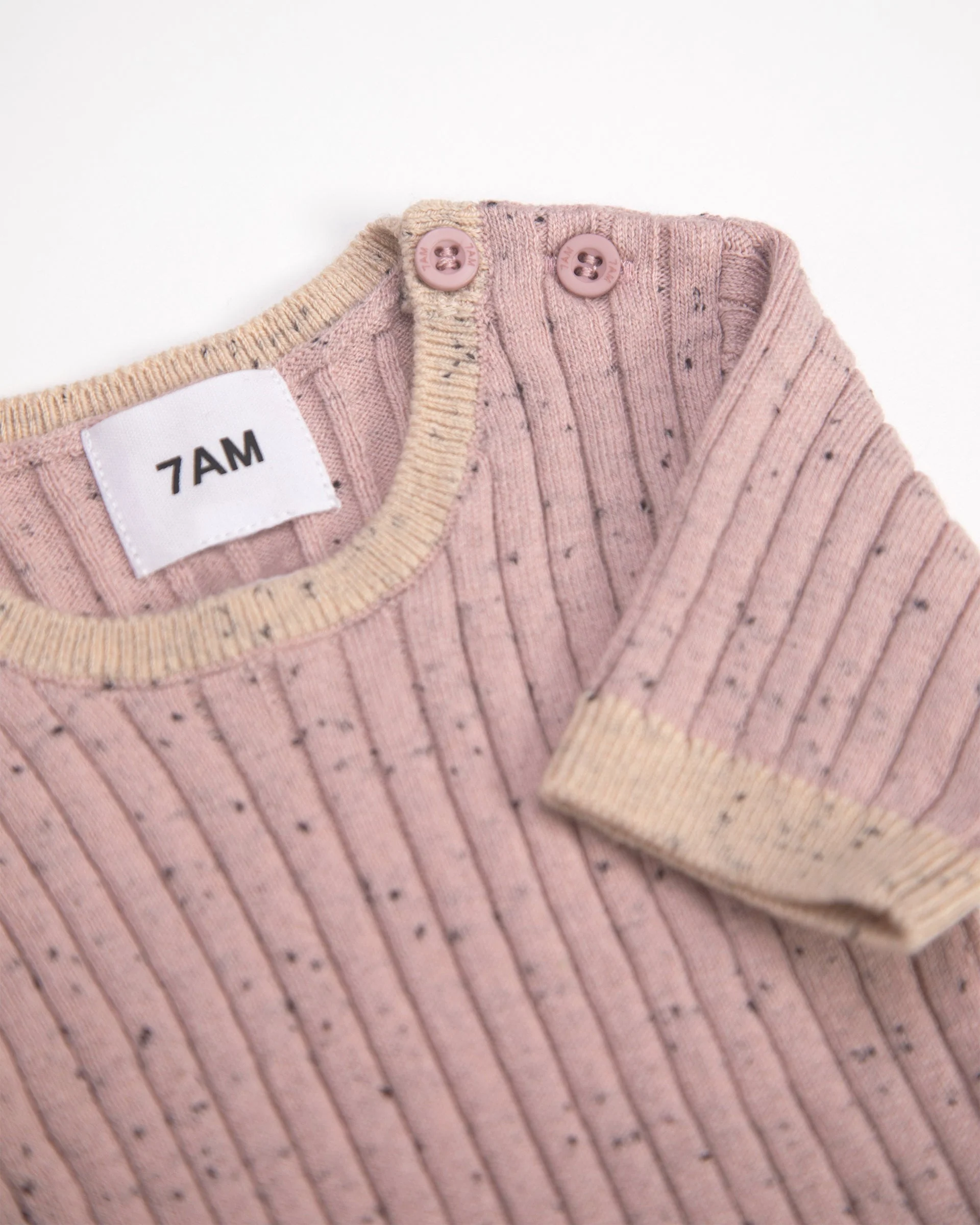Short Sleeve Top - Hug Me | Ash Rose - Image 3