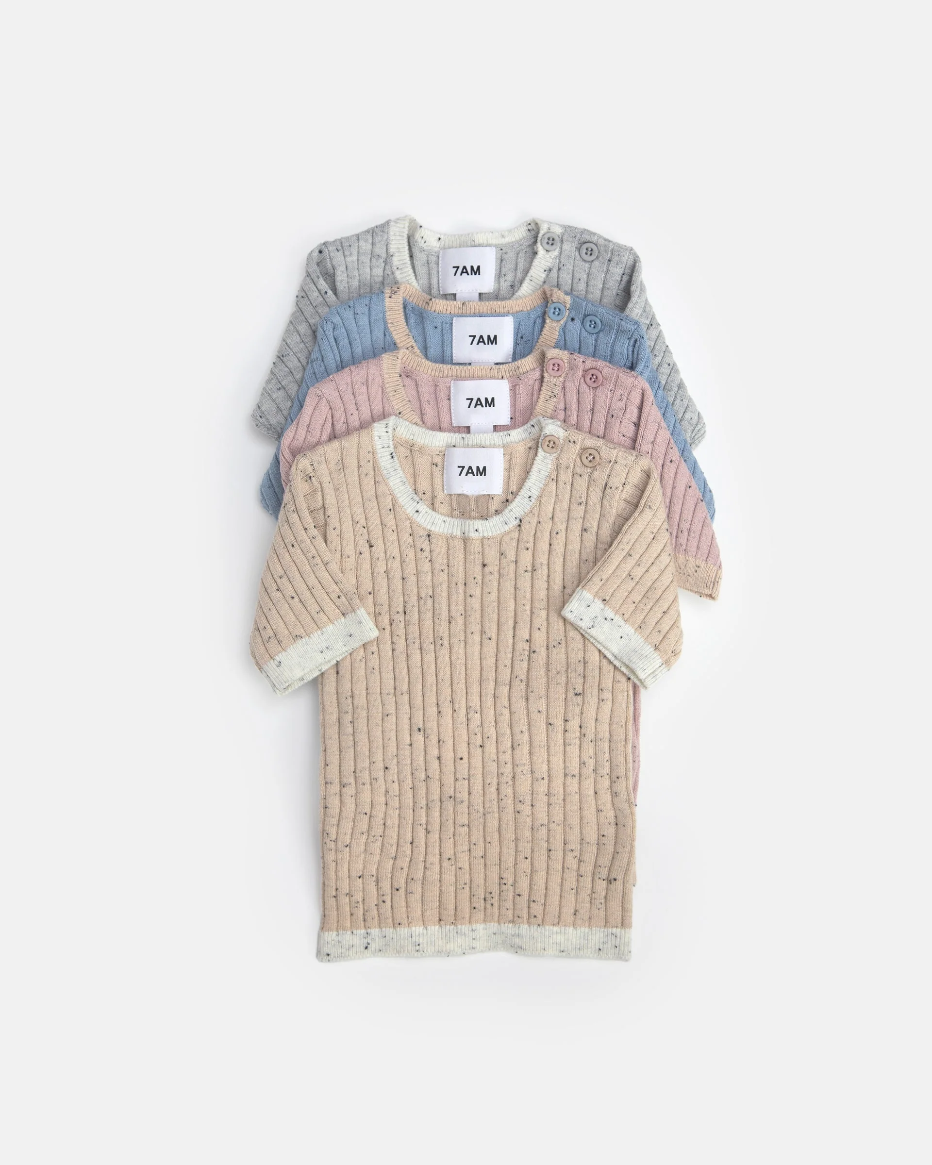 Short Sleeve Top - Hug Me | Lake Blue - Image 5