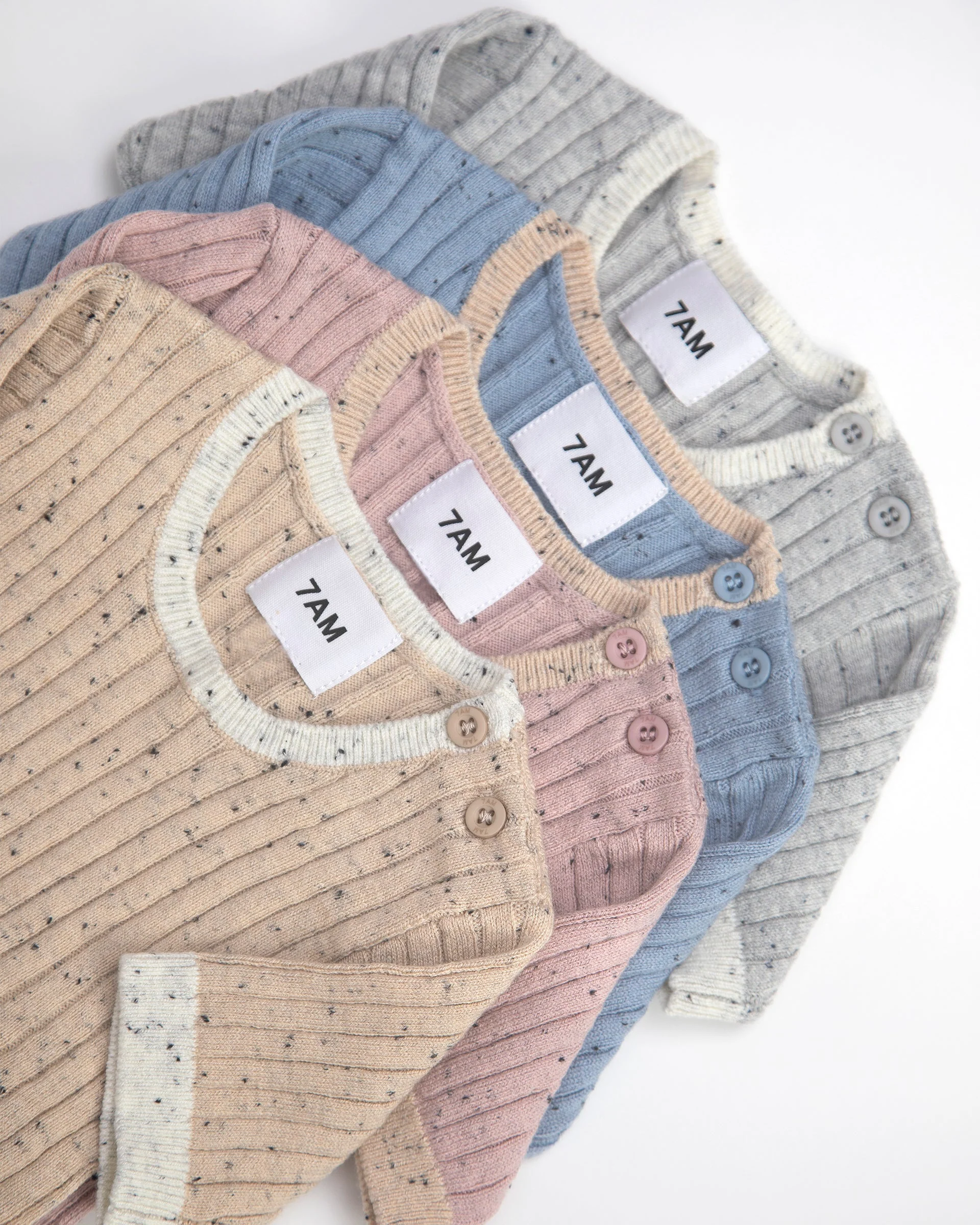 Short Sleeve Top - Hug Me | Light Heather Grey - Image 4