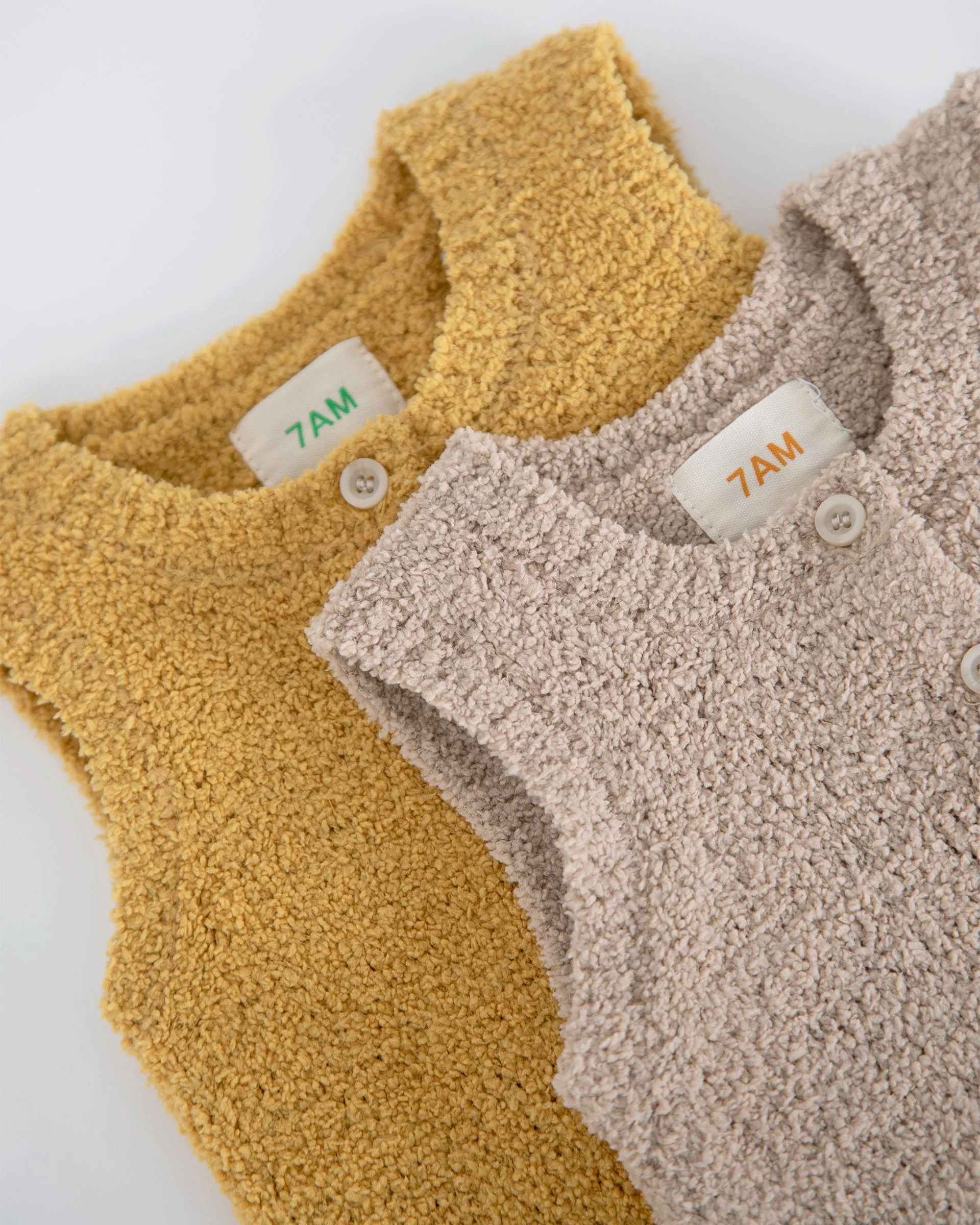 Sleeveless Henley - Fuzzy | Pecan - Image 4
