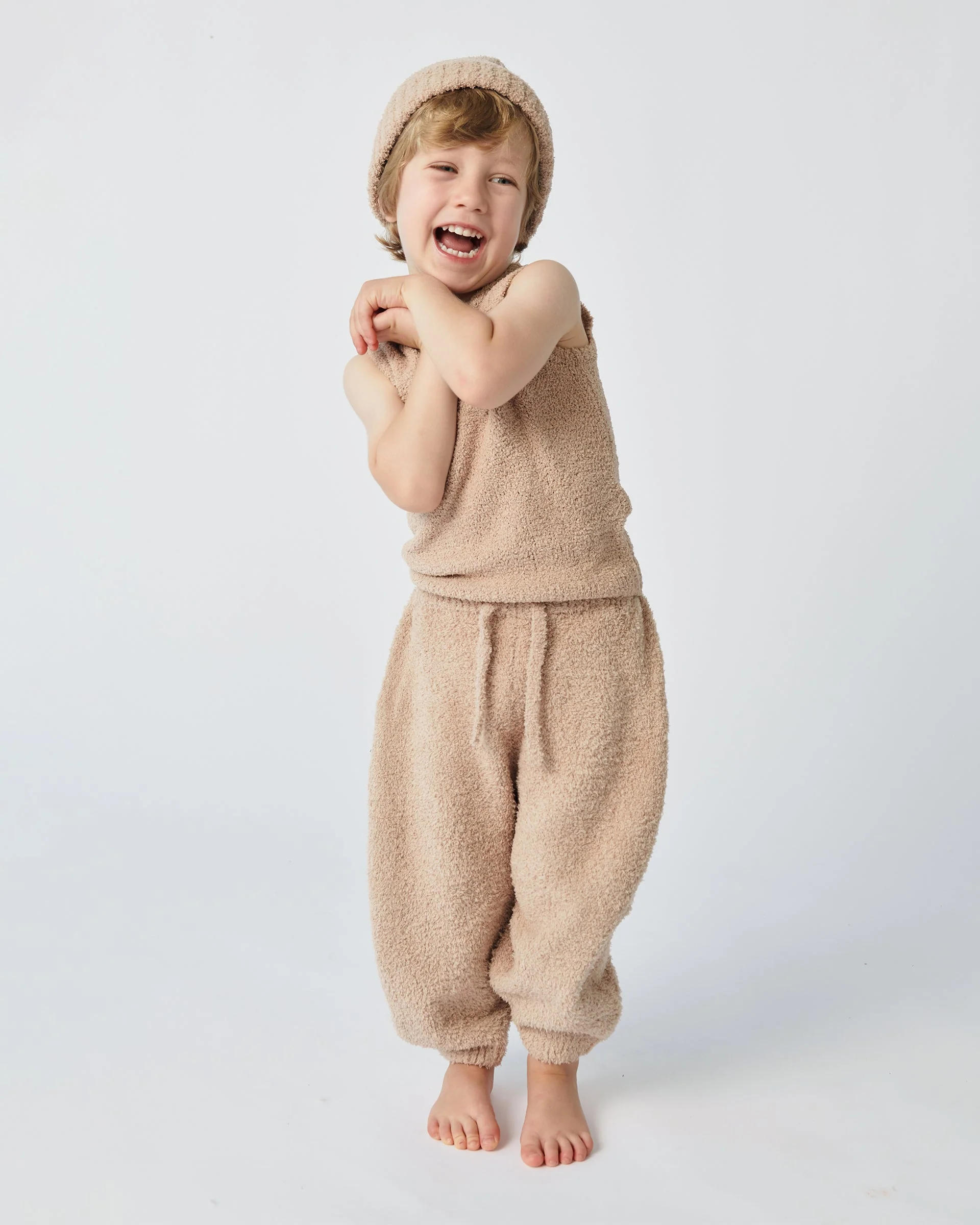 Sleeveless Henley - Fuzzy | Pecan - Image 7