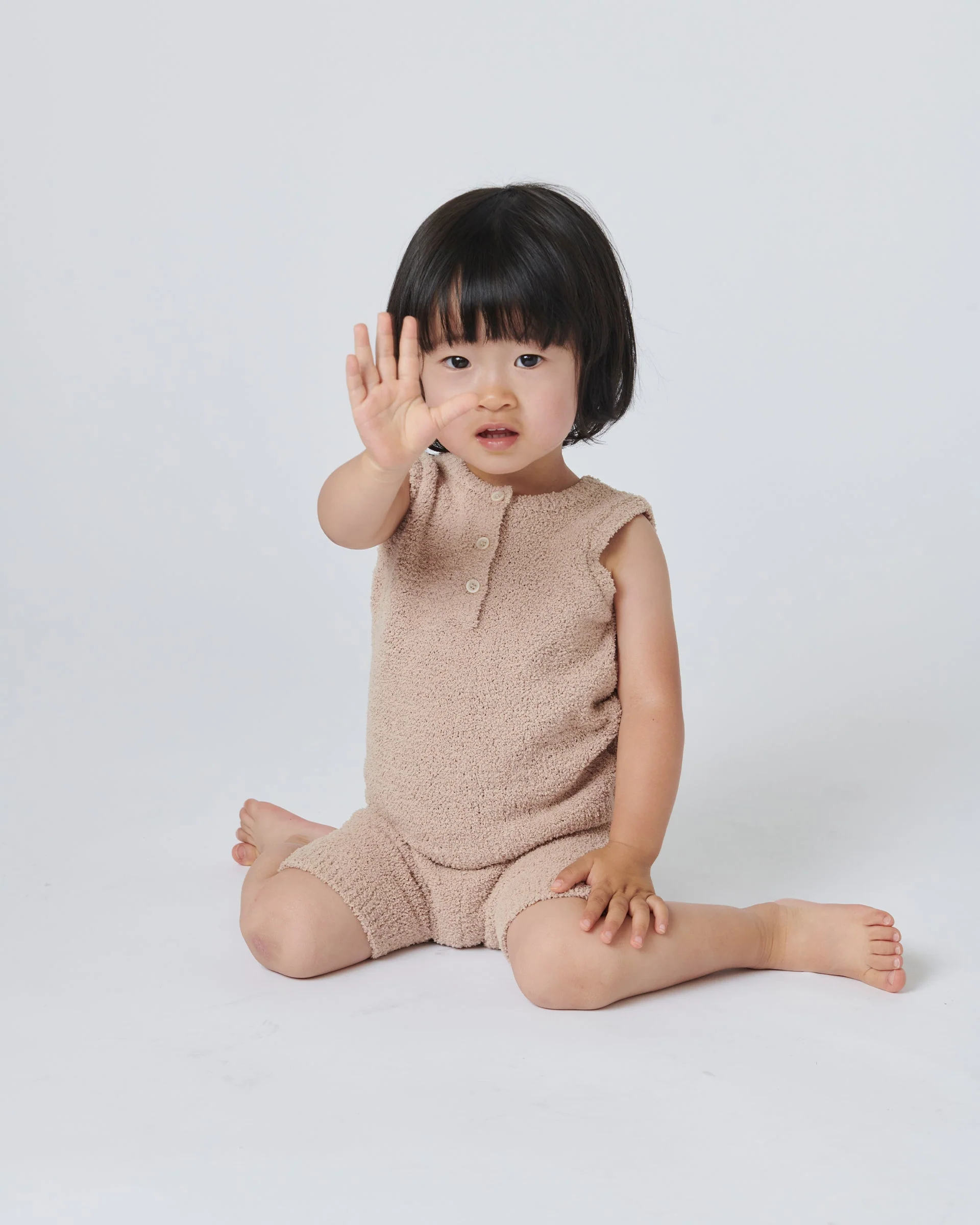 Sleeveless Henley - Fuzzy | Pecan - Image 9