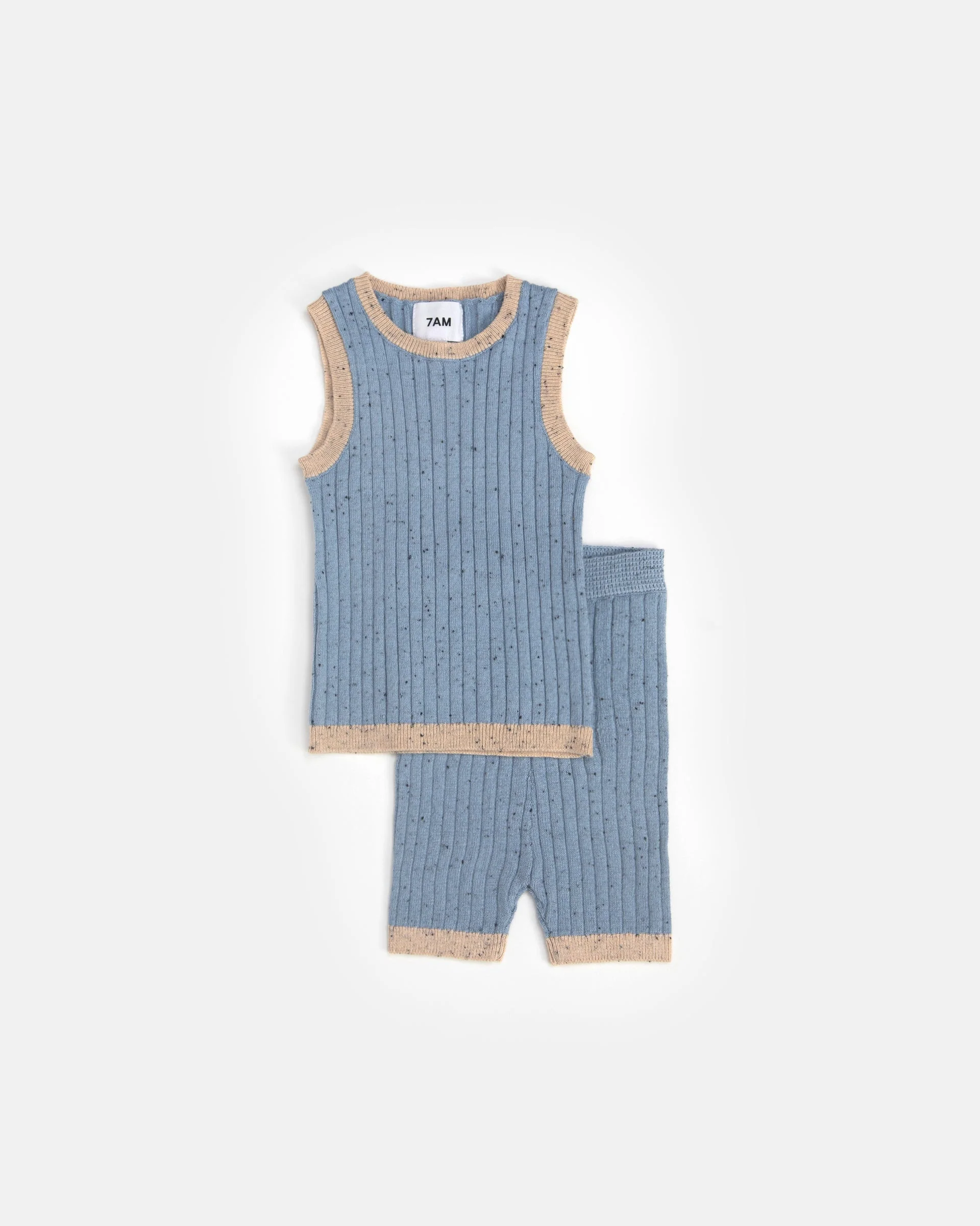 Tank Top - Hug Me | Lake Blue - Image 4