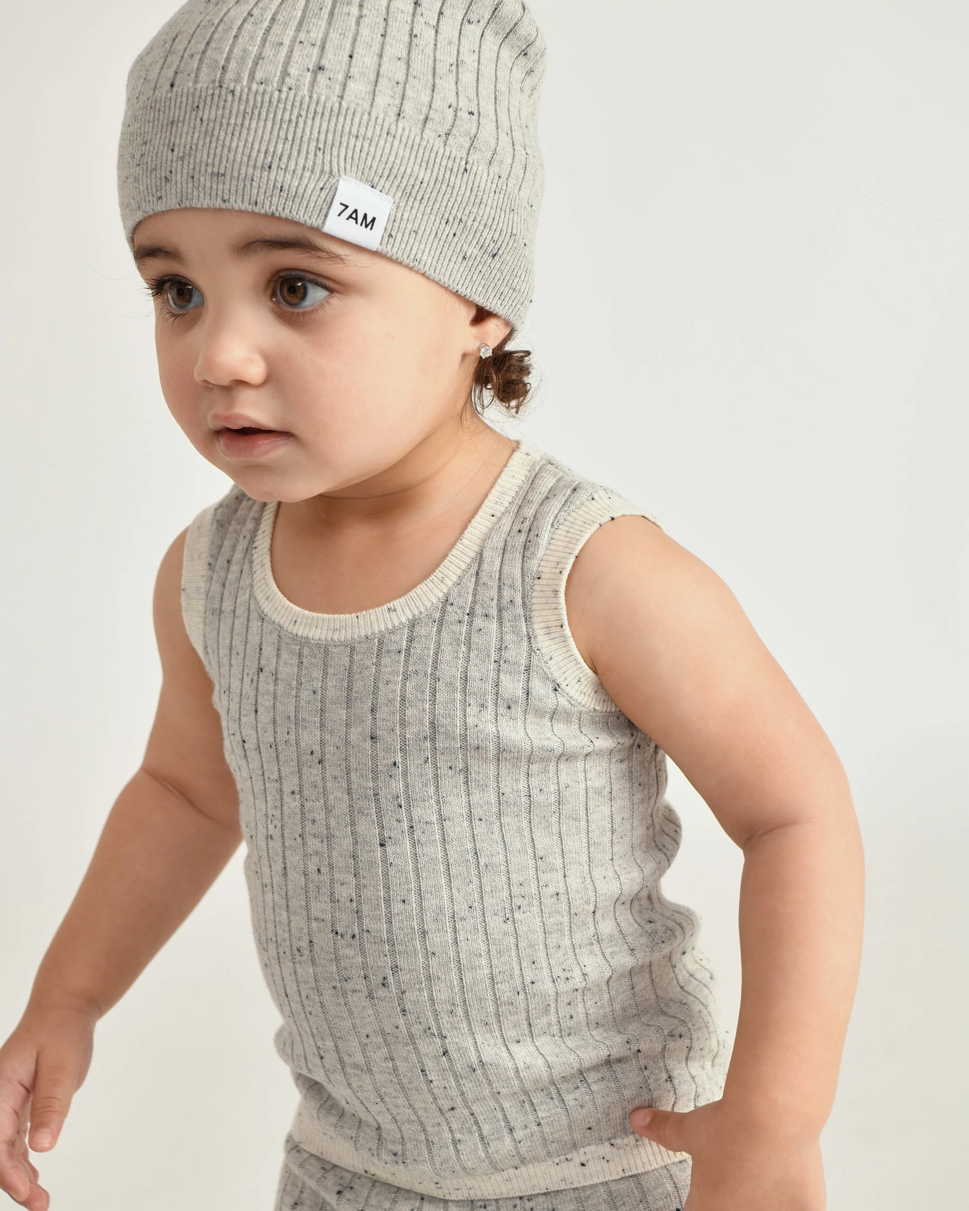 Tank Top - Hug Me | Light Heather Grey - Image 7