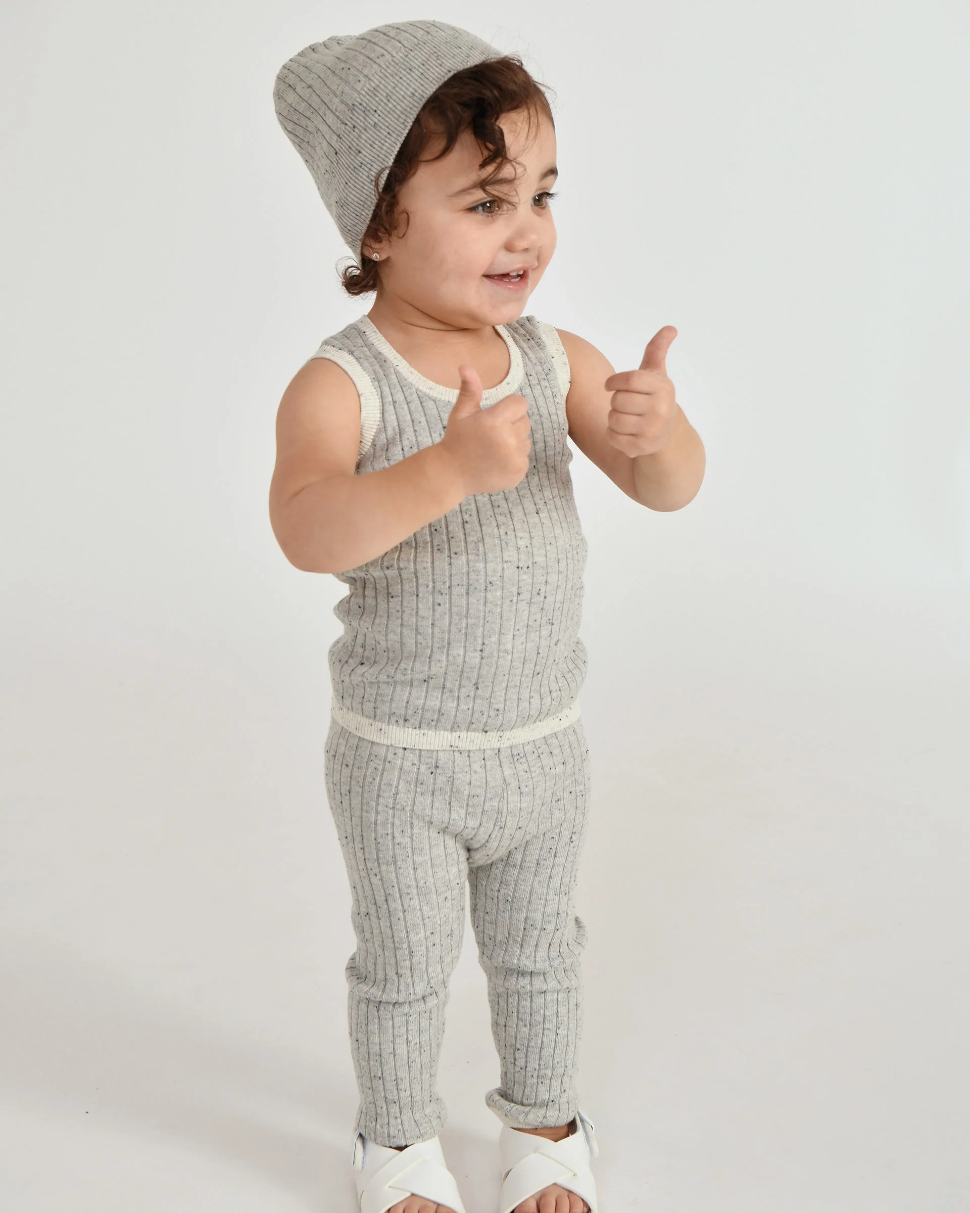 Tank Top - Hug Me | Light Heather Grey - Image 9