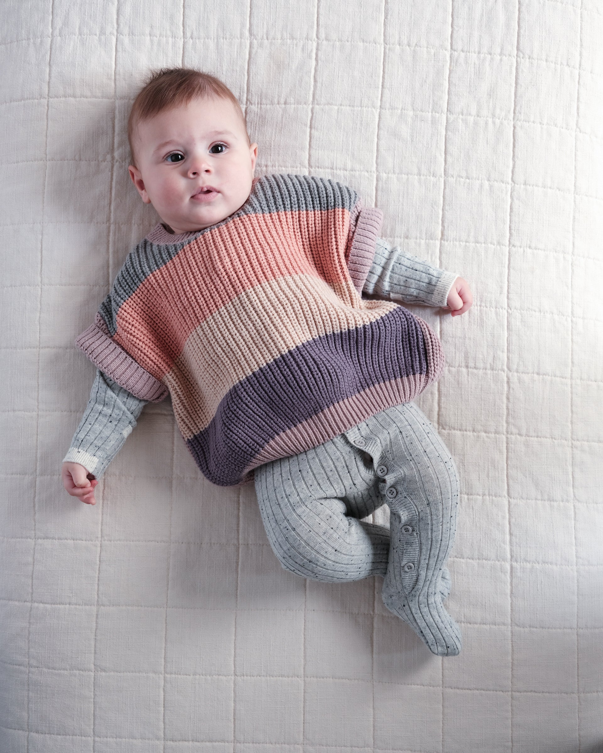 Sweater Tee - Chunky | Ash Rose/Multicolor - Image 2