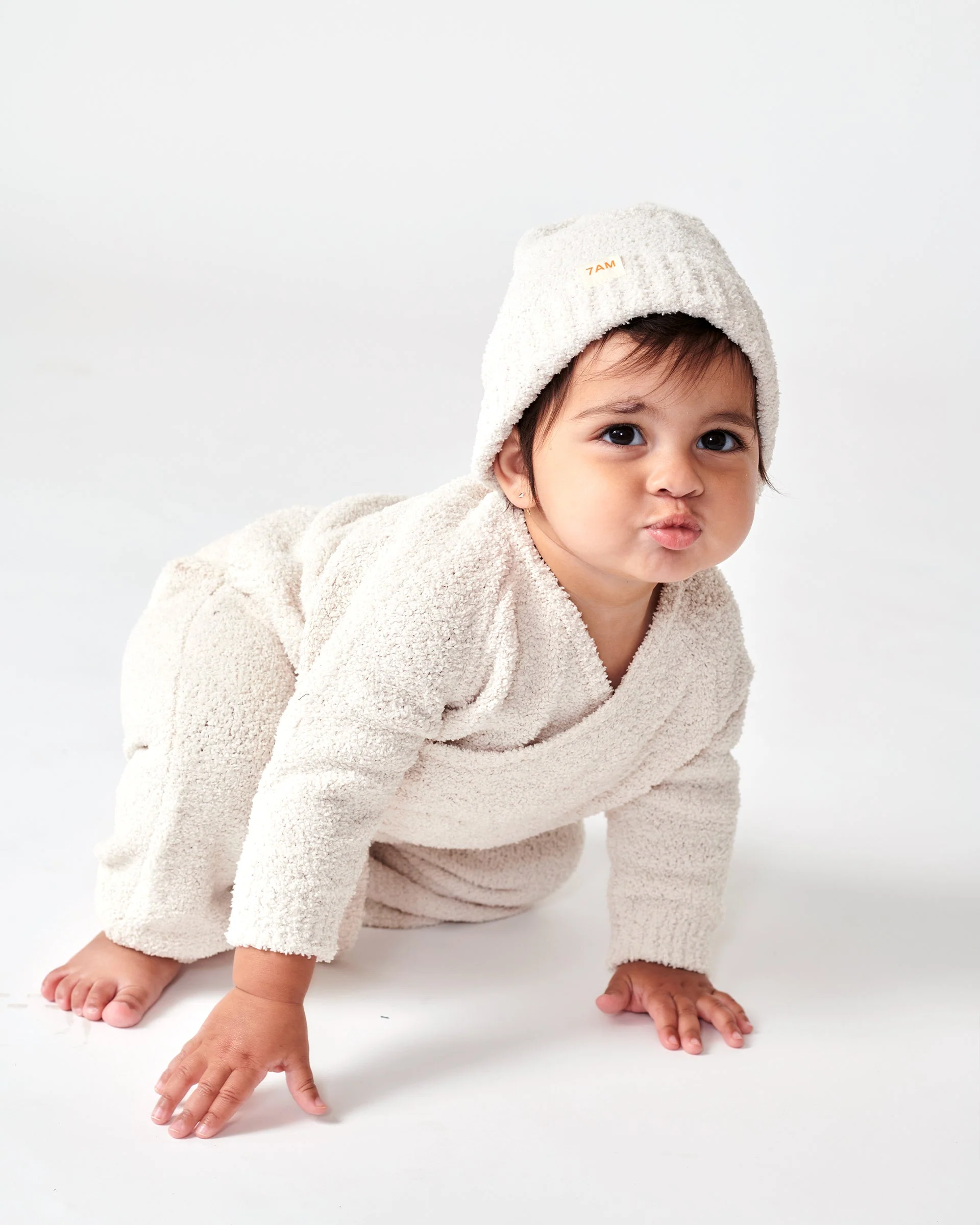 Wrap Top - Fuzzy | Ecru - Image 11