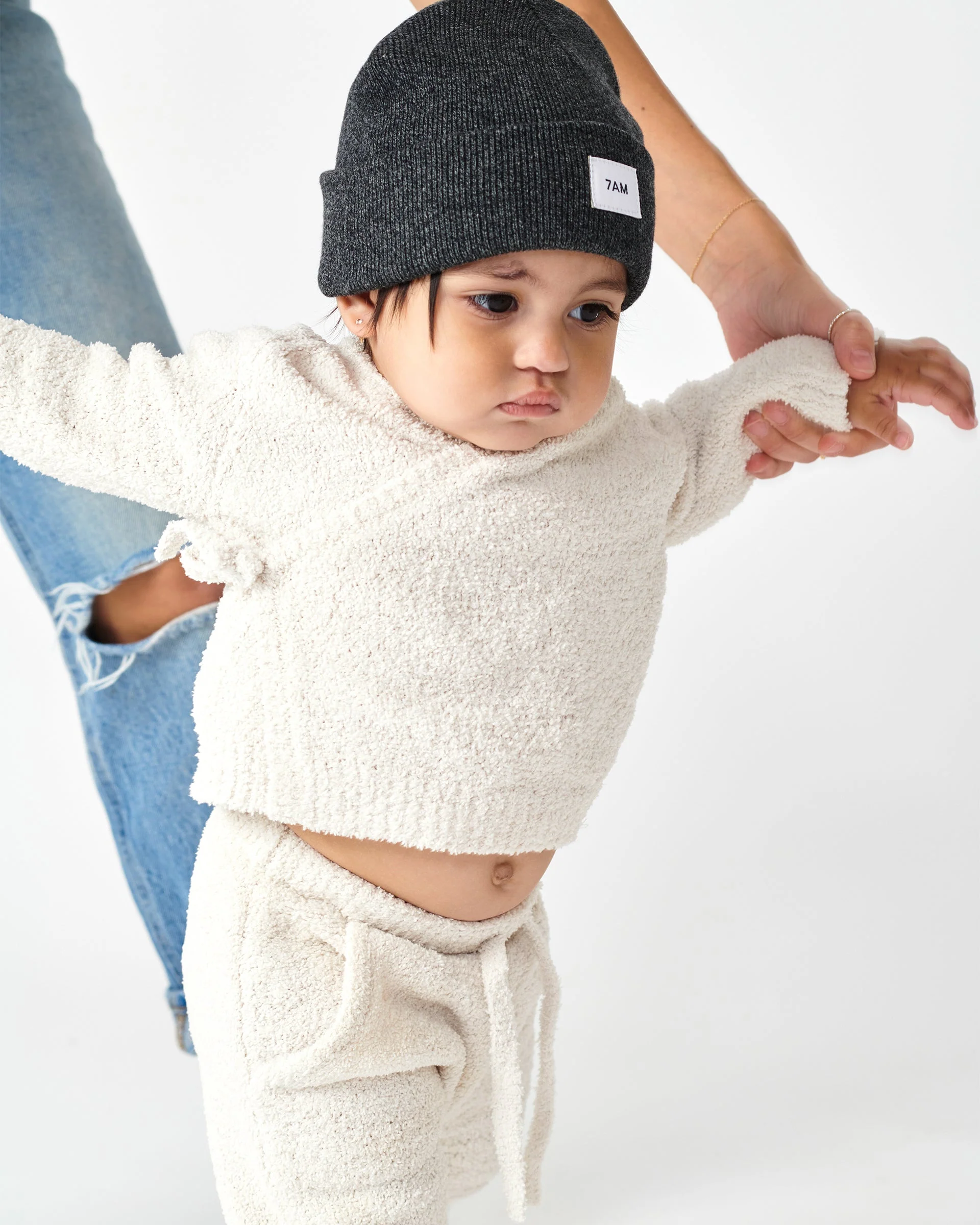 Wrap Top - Fuzzy | Ecru - Image 13
