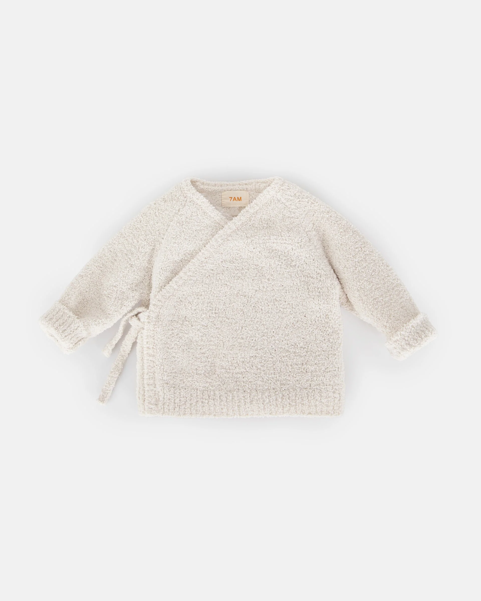 Wrap Top - Fuzzy | Ecru - Image 2