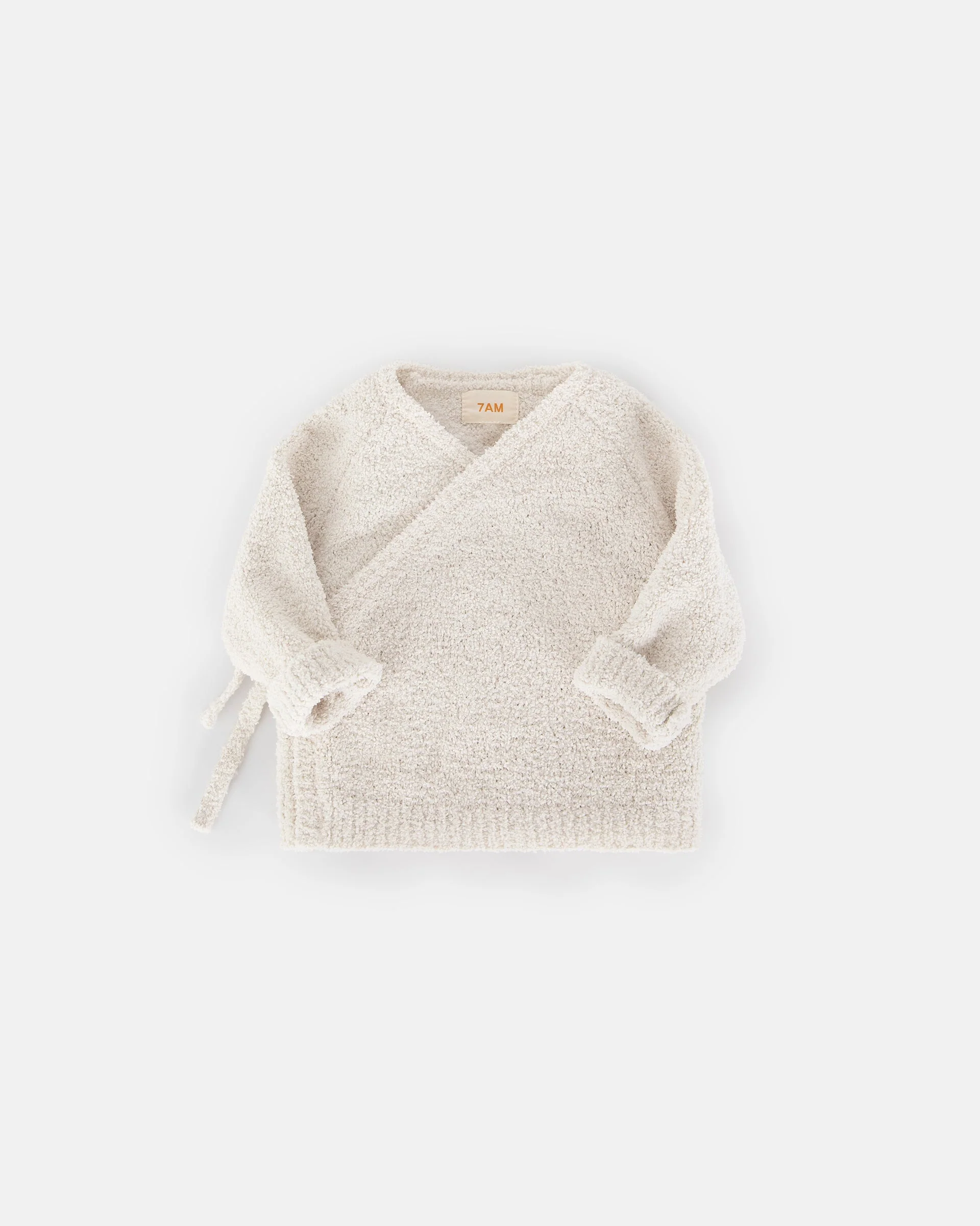 Wrap Top - Fuzzy | Ecru - Image 3