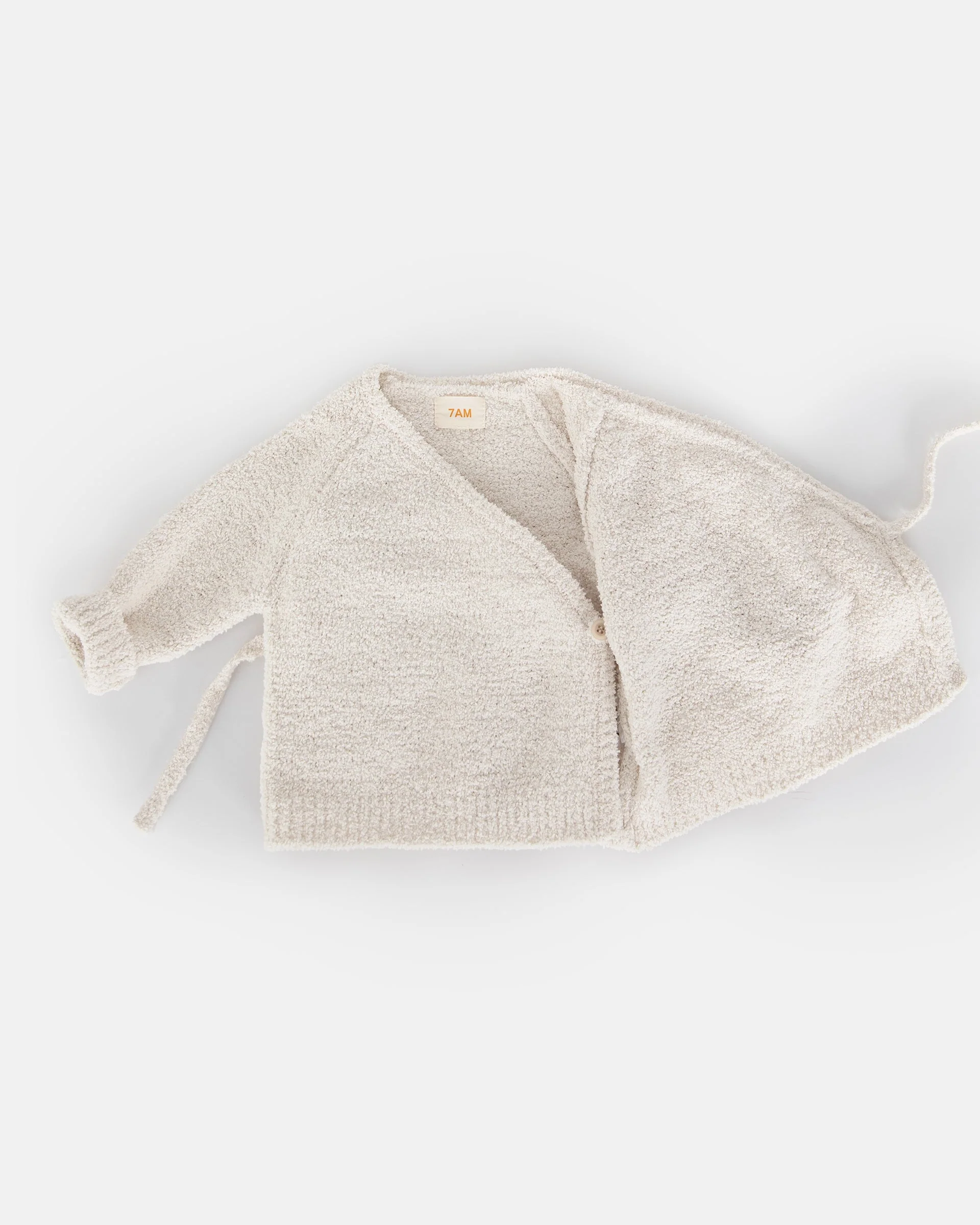 Wrap Top - Fuzzy | Ecru - Image 4