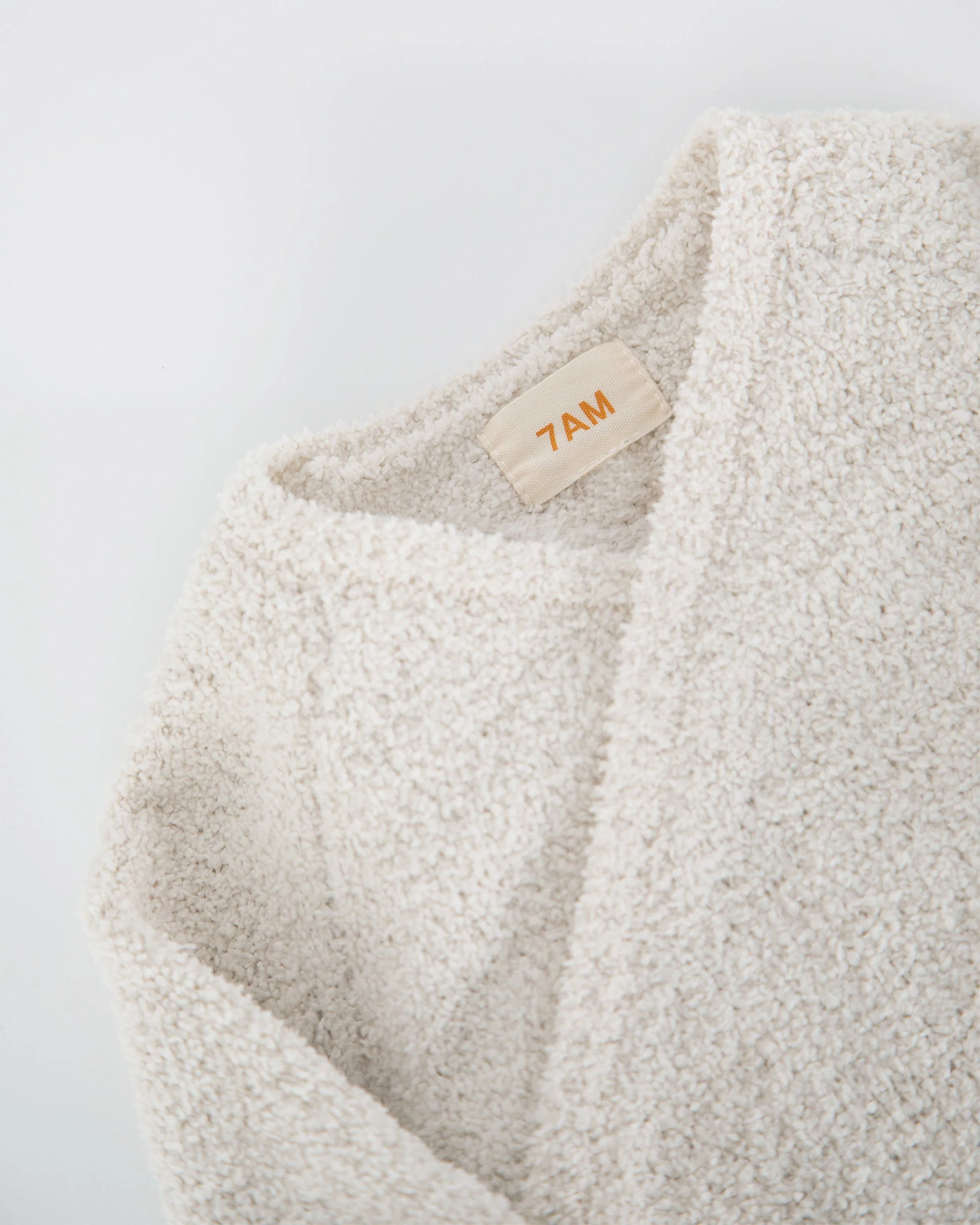 Wrap Top - Fuzzy | Ecru - Image 6