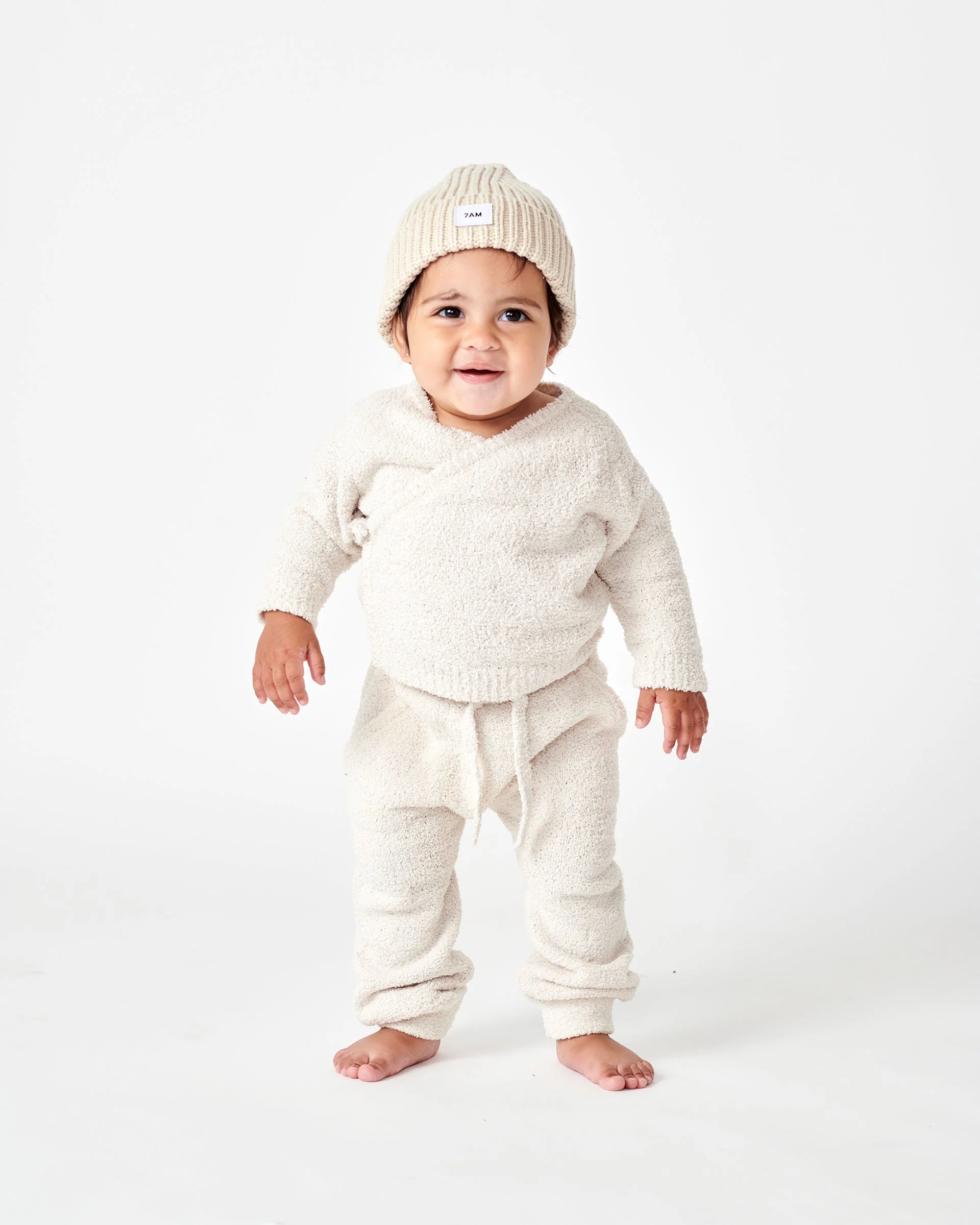 Wrap Top - Fuzzy | Ecru - Image 9