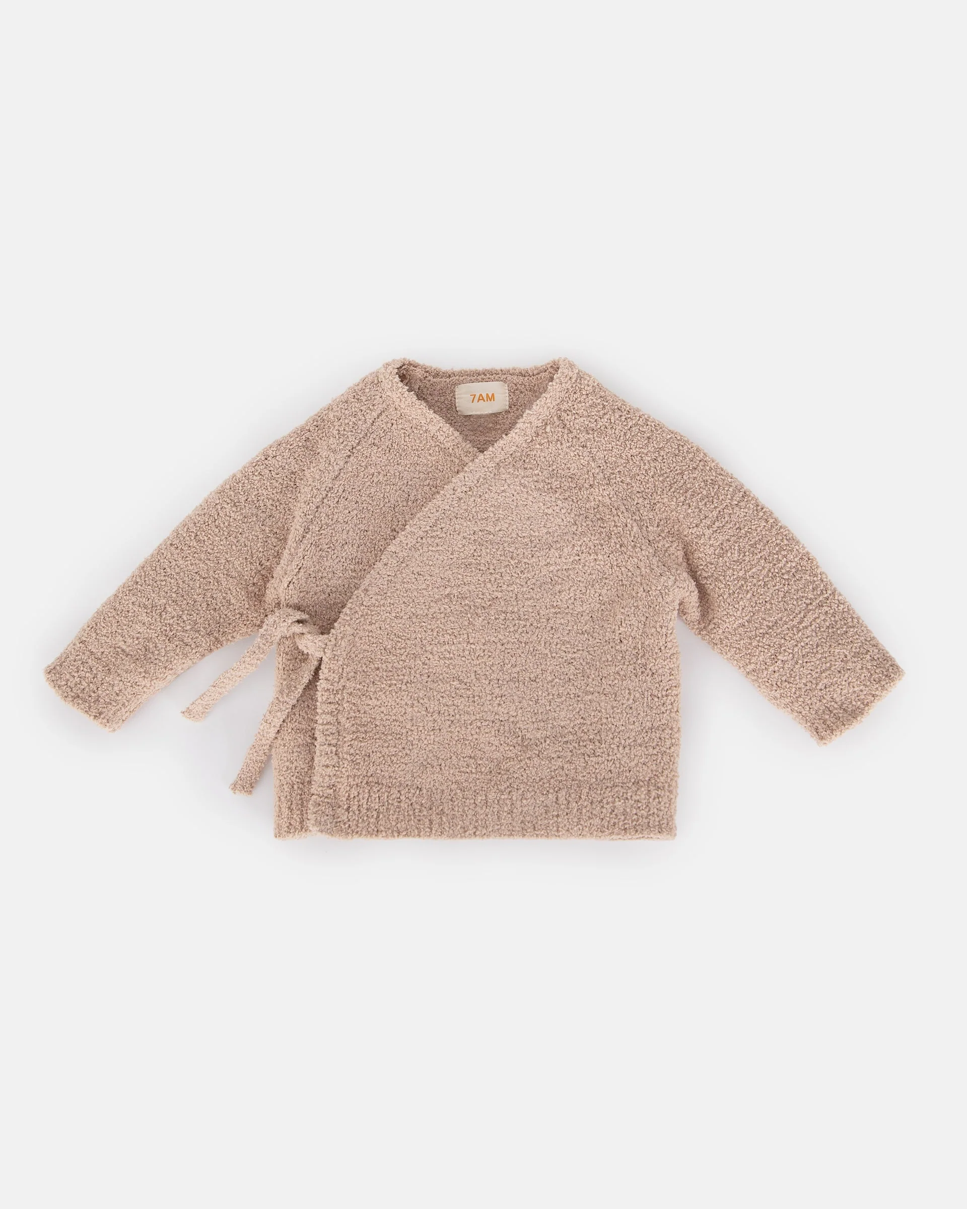 Wrap Top - Fuzzy | Pecan