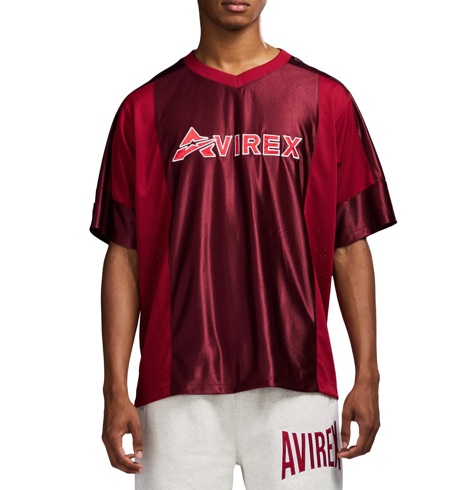 Avirex Jersey | Dark Cherry - Image 3