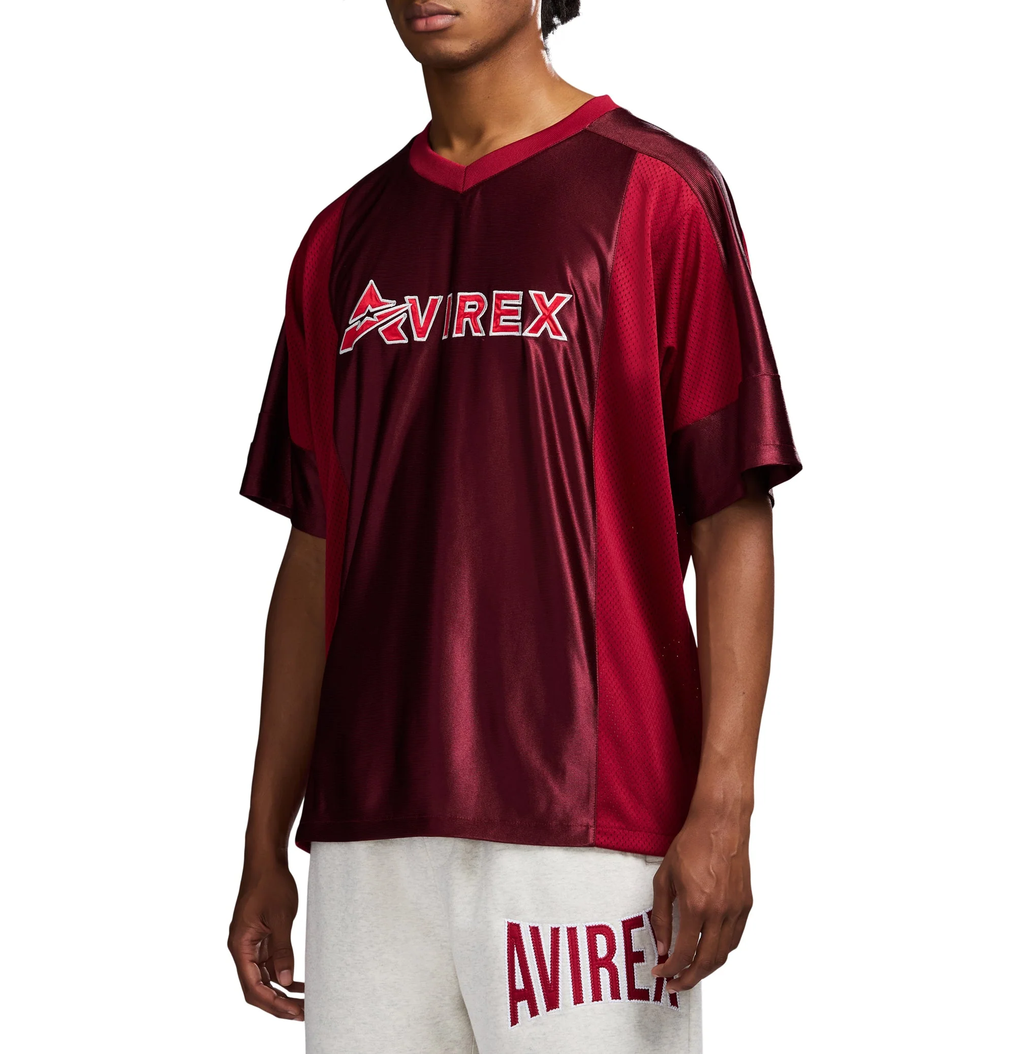 Avirex Jersey | Dark Cherry - Image 5