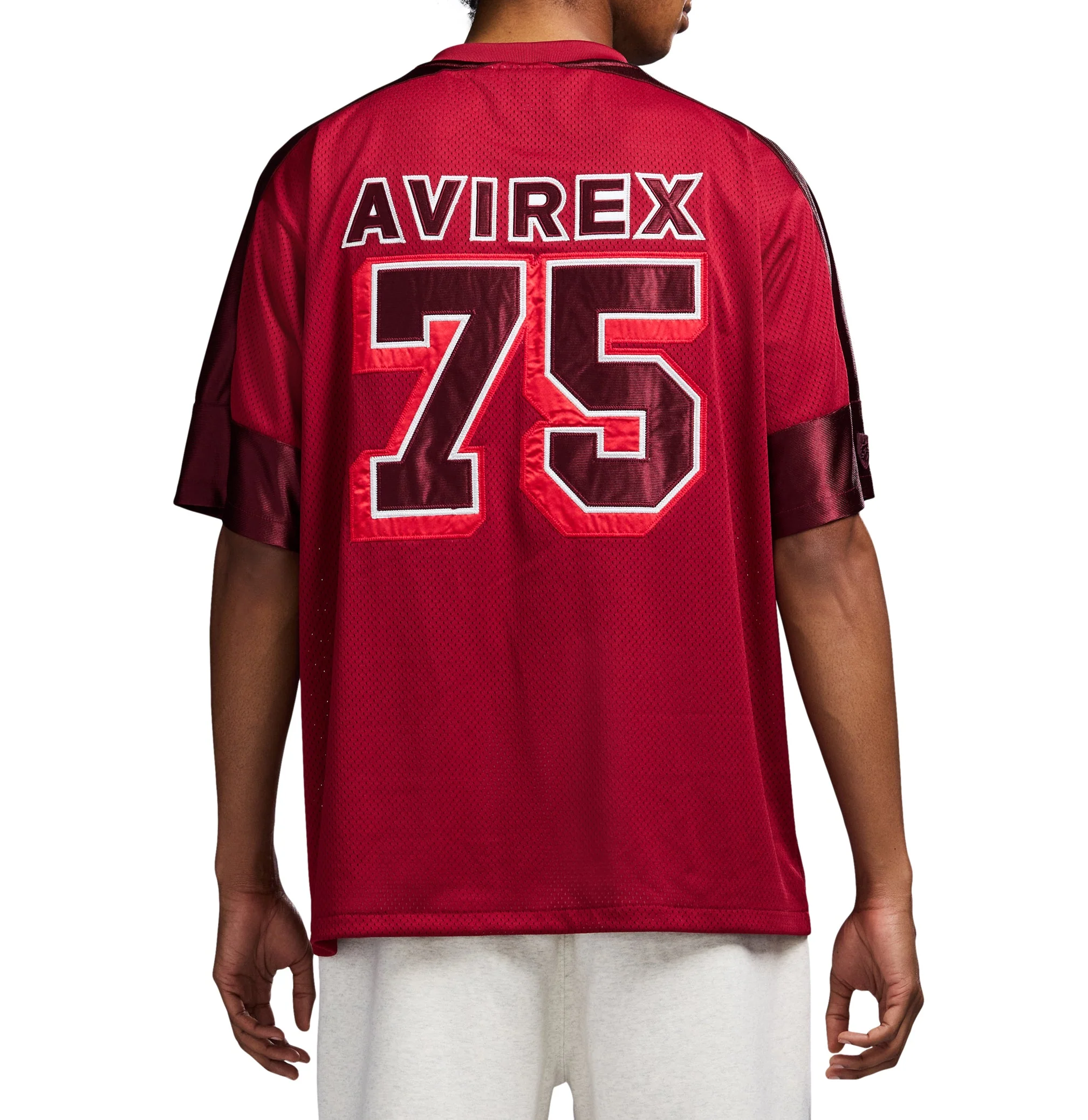 Avirex Jersey | Dark Cherry - Image 6