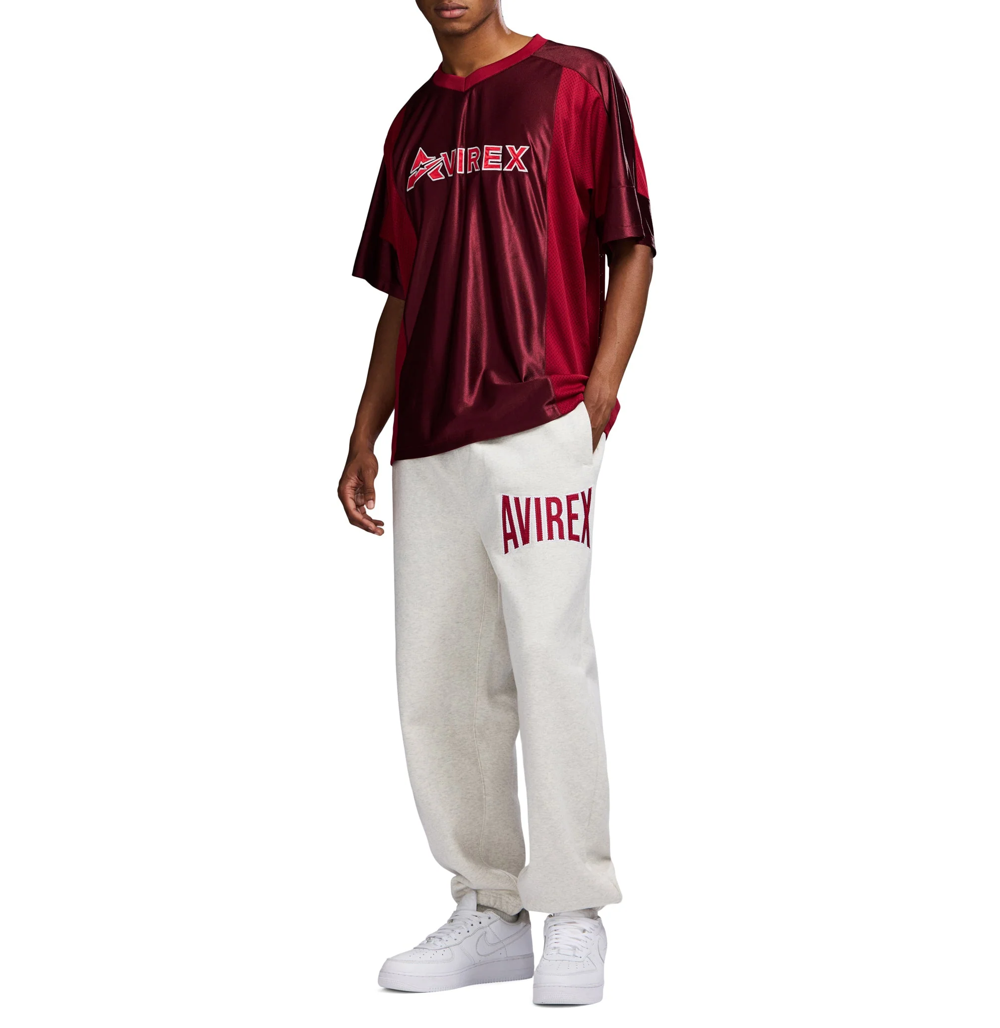 Avirex Jersey | Dark Cherry - Image 7