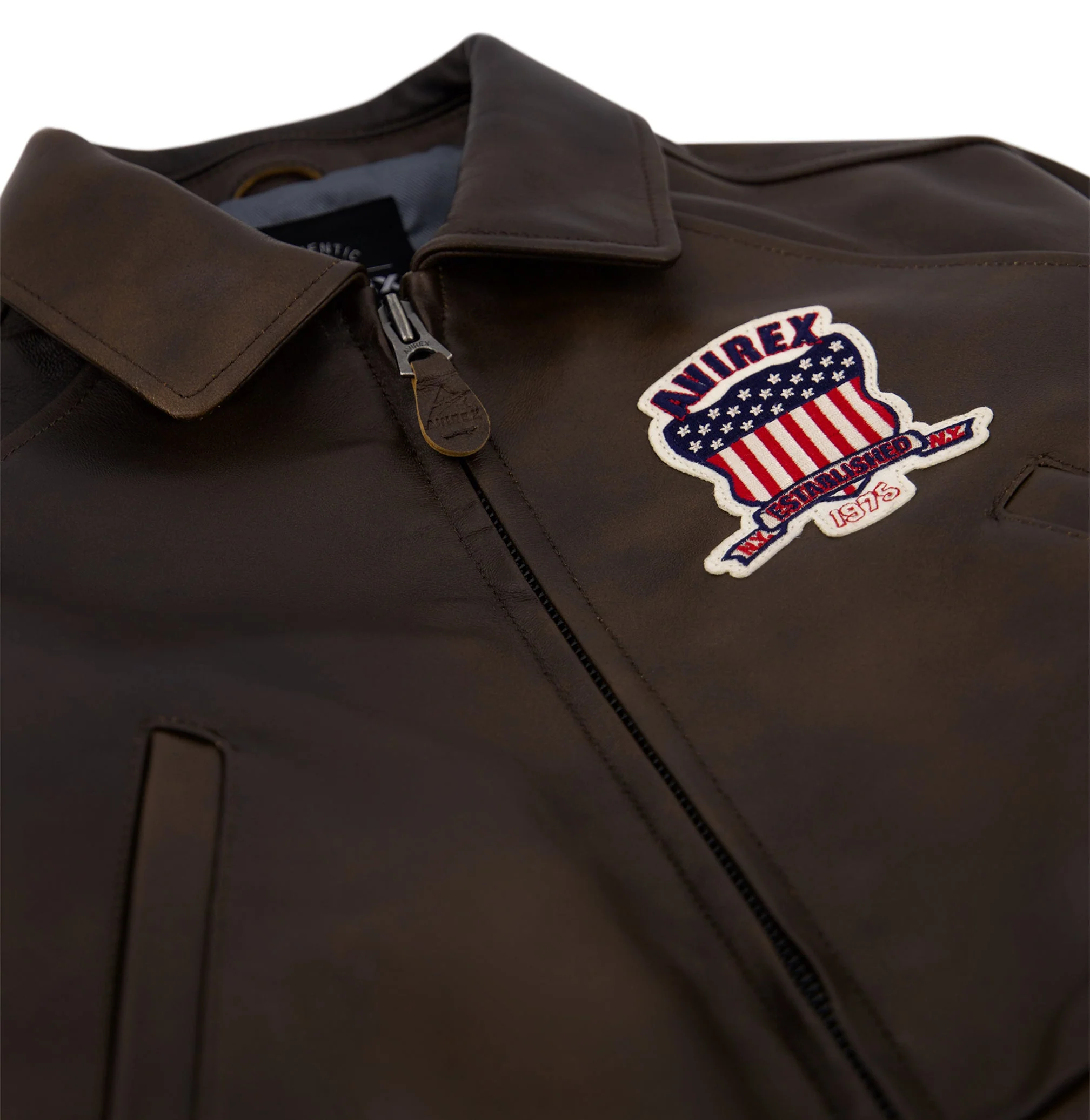 Cropped Icon Jacket | Vintage Brown - Image 10