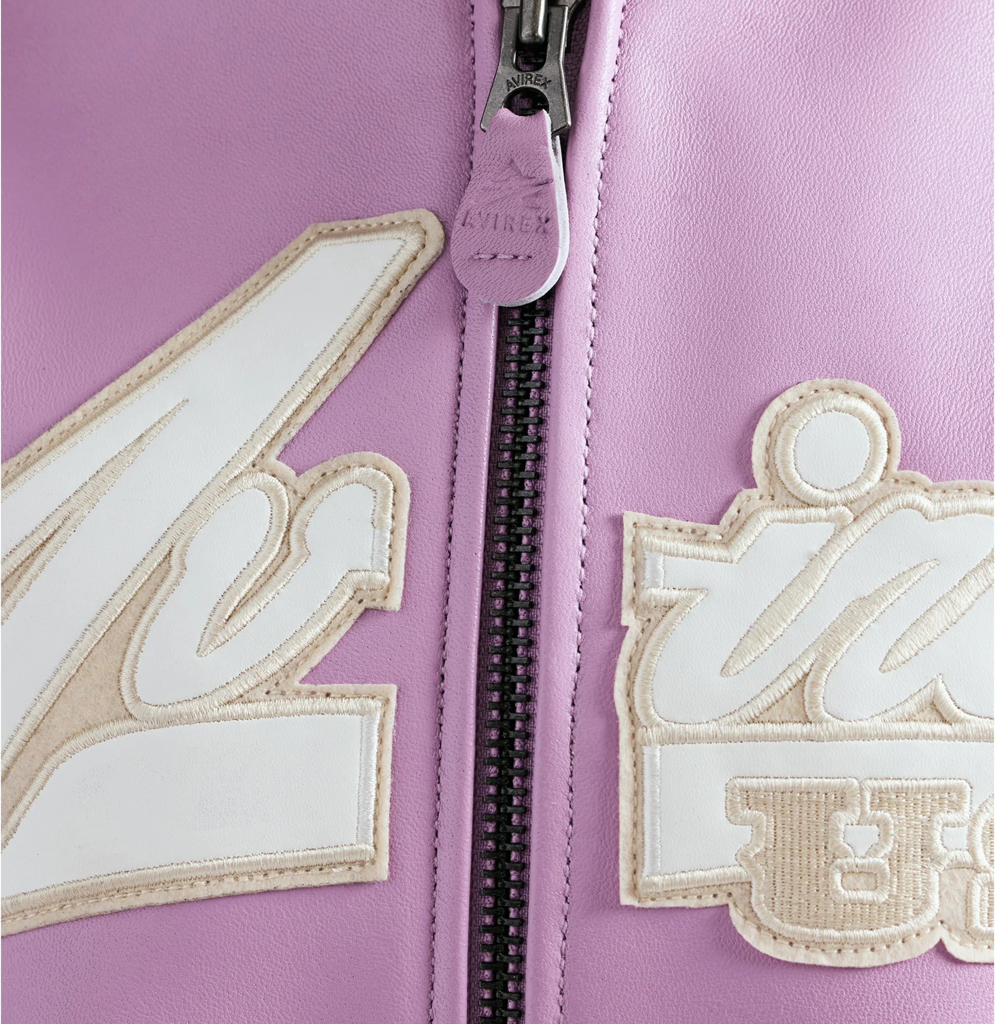 Cropped Script Jacket | Violet - Image 16