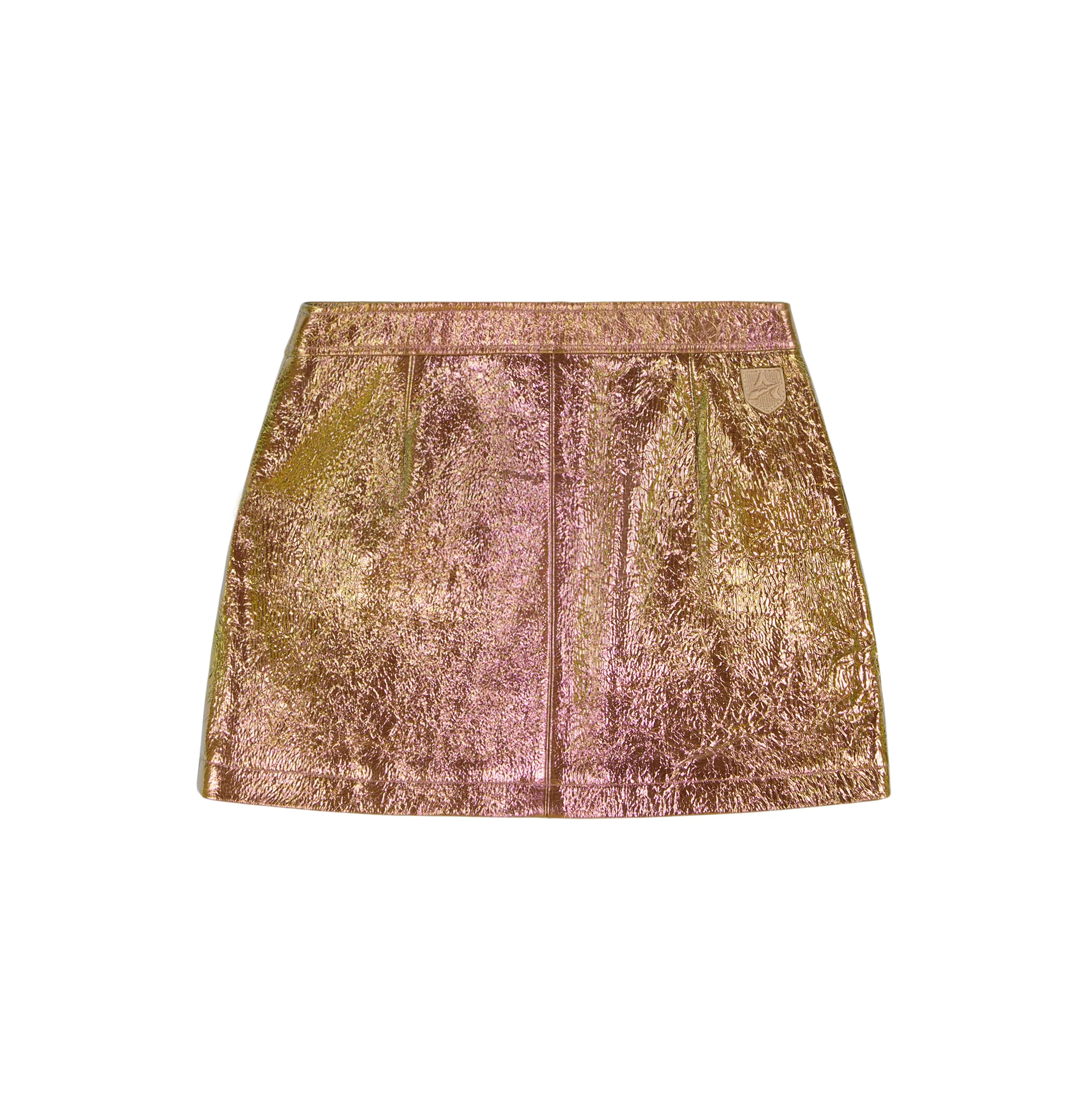 Metallic Icon Skirt | Berry - Image 2