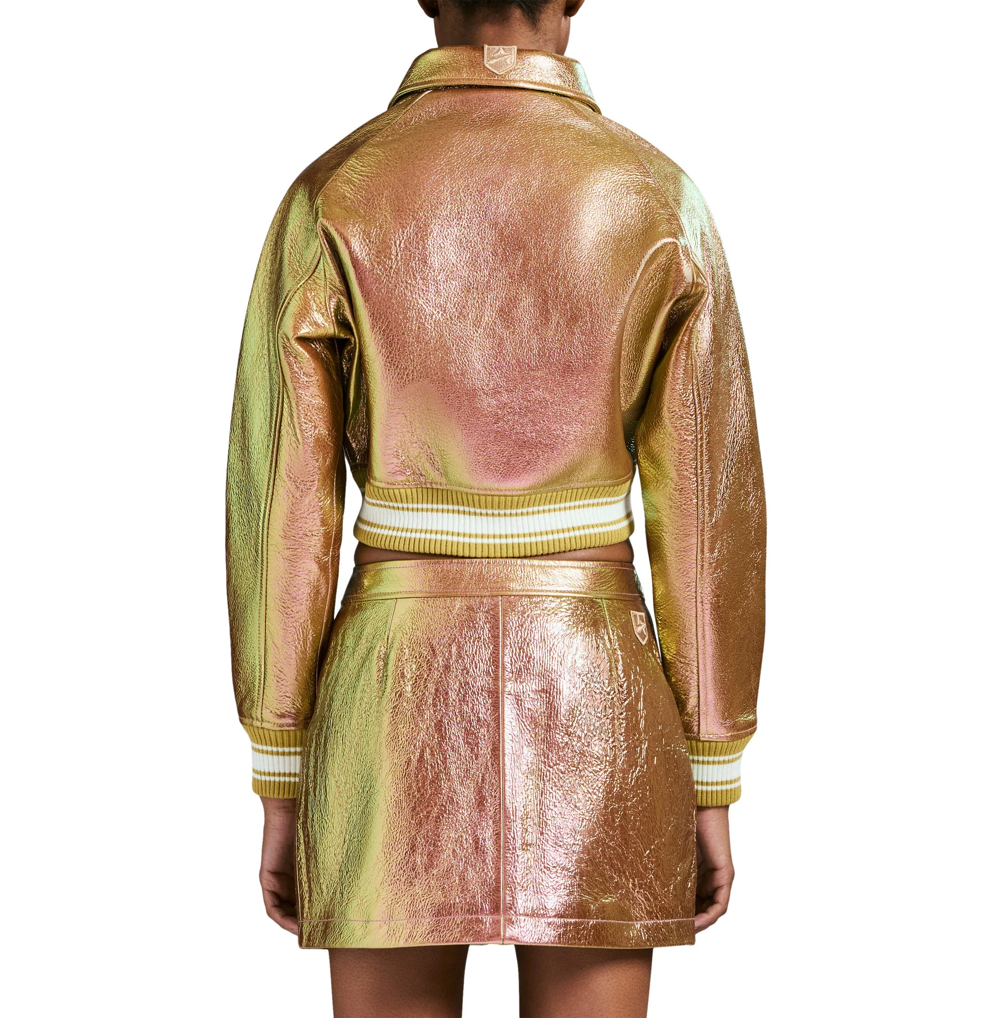 Metallic Icon Skirt | Berry - Image 6
