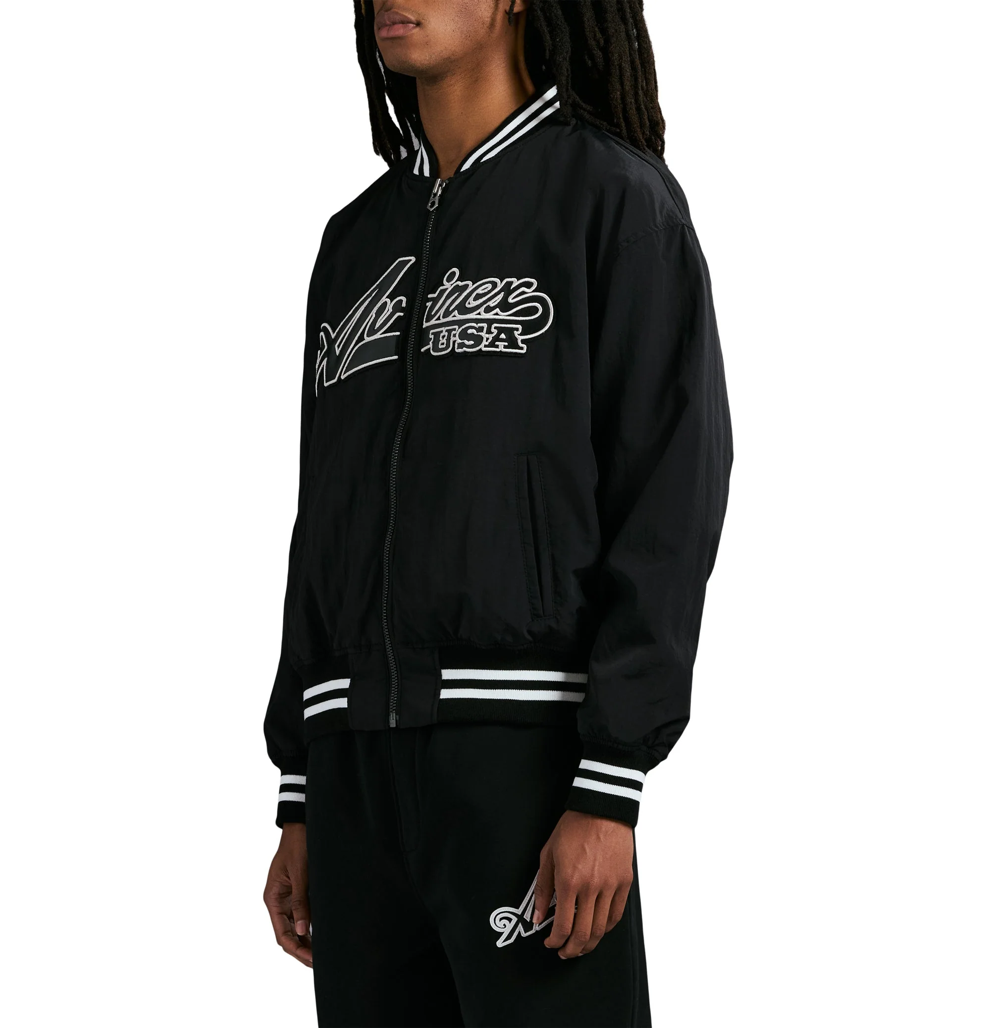 Script Nylon Jacket | Black - Image 4
