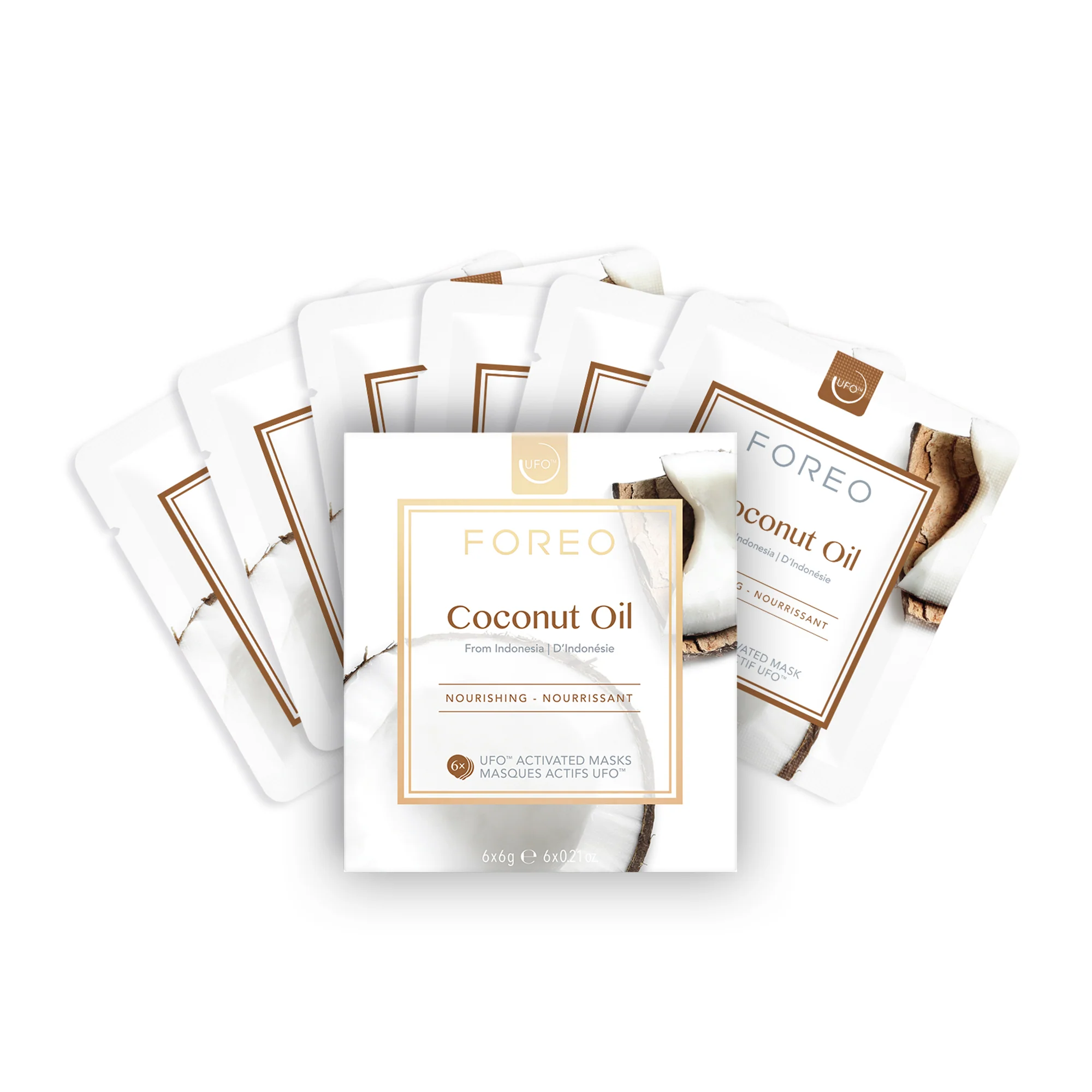 UFO Activated Mask - 6 Pack | Coconut Oil