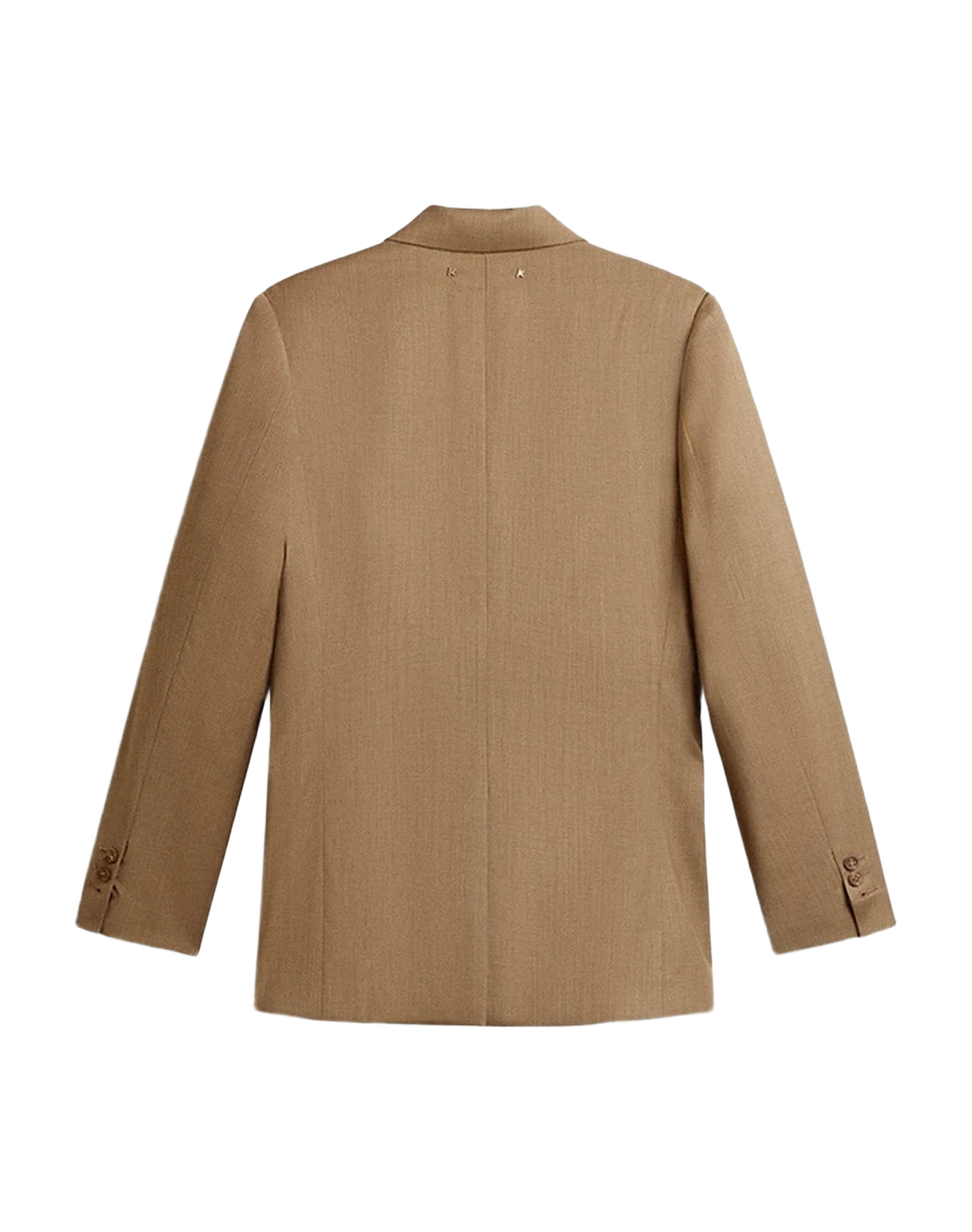 Women | Dove Gray Double Breasted Blazer | Fallen Rock - Image 3