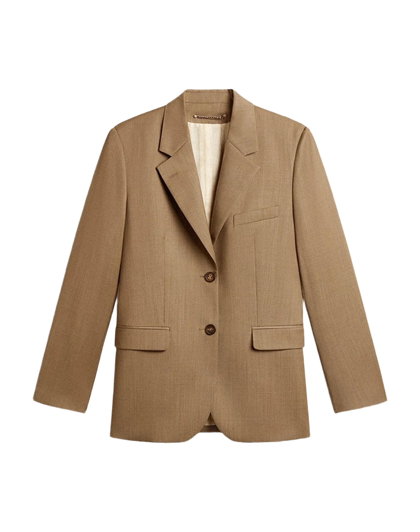 Women | Dove Gray Double Breasted Blazer | Fallen Rock - Image 6