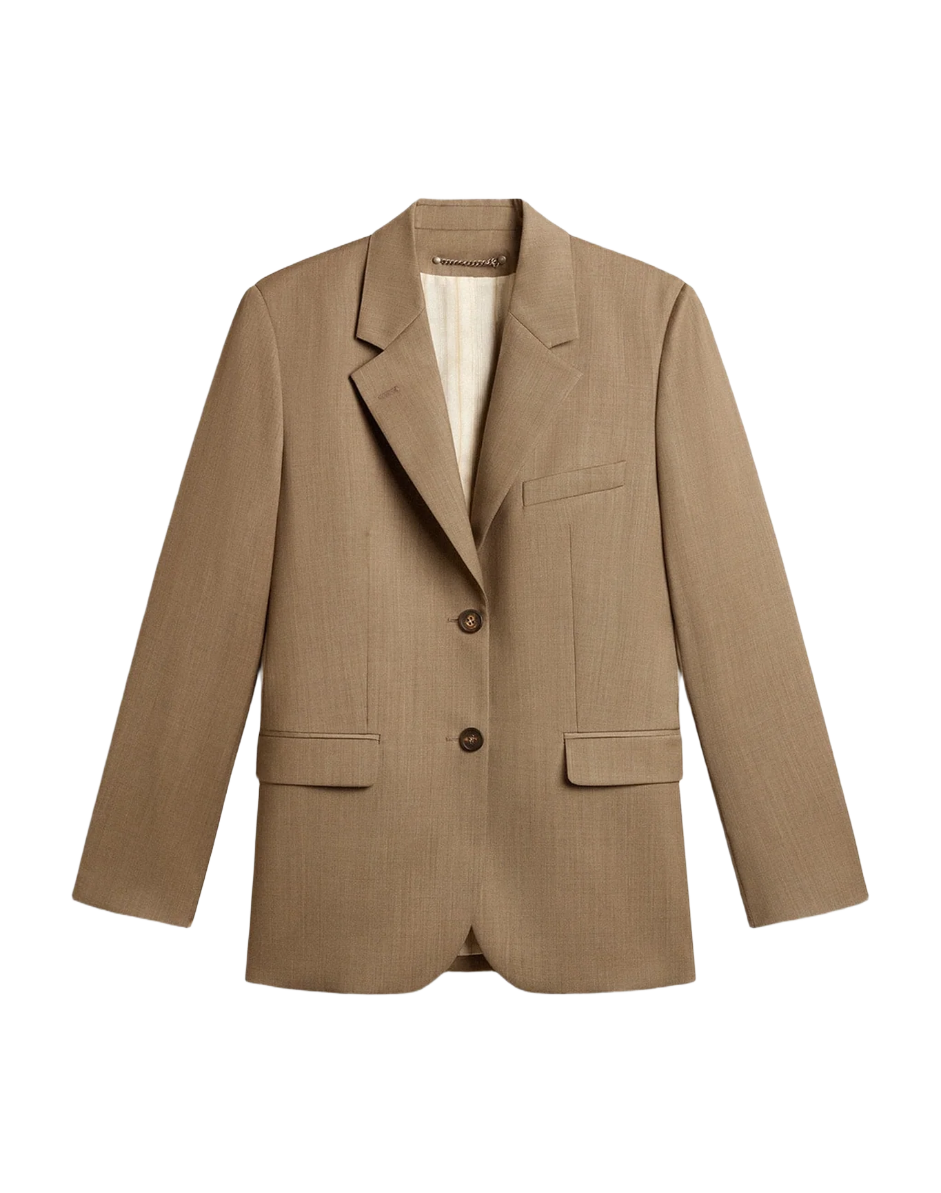 Women | Dove Gray Double Breasted Blazer | Fallen Rock - Image 7