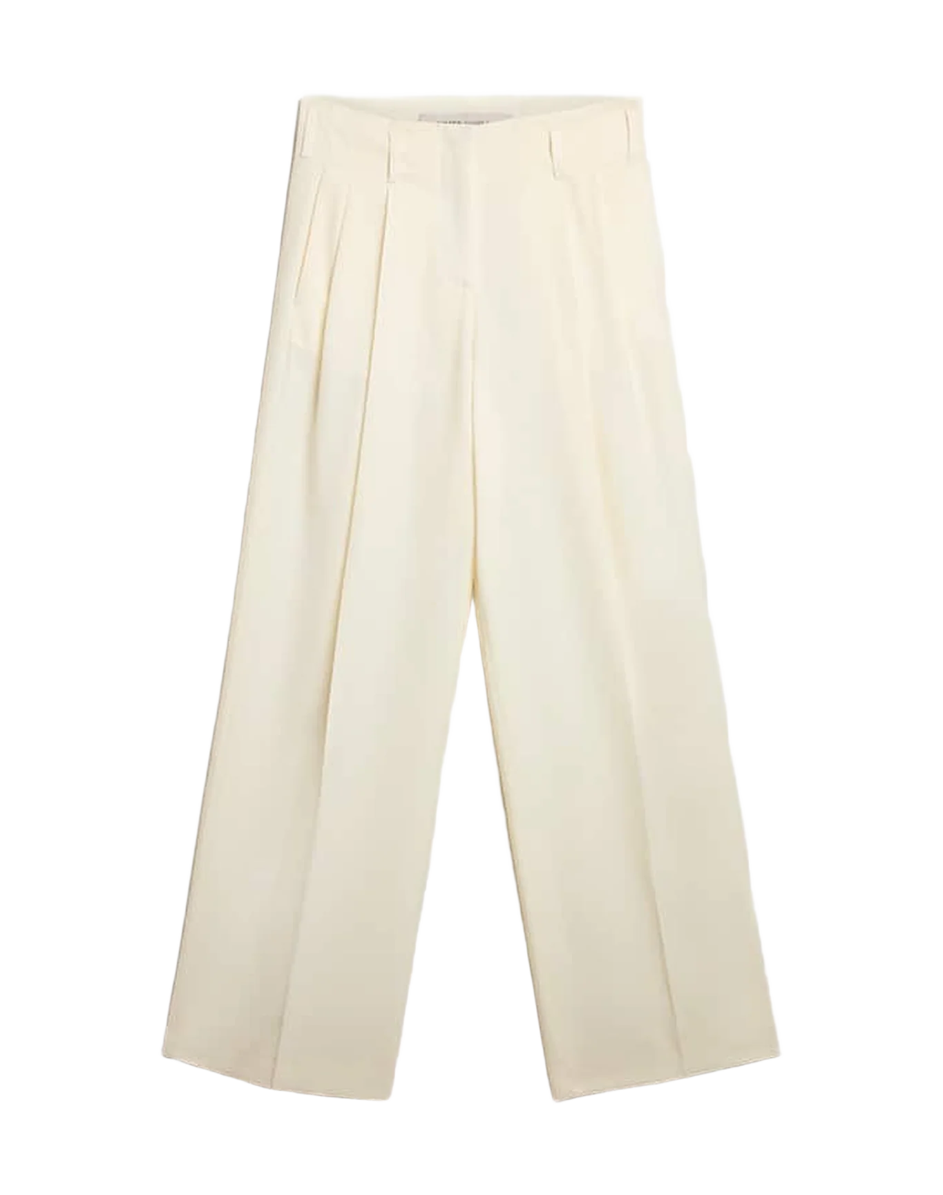 Women | Joggers In Aged White Wool Blend | Arctic Wolf - Image 5