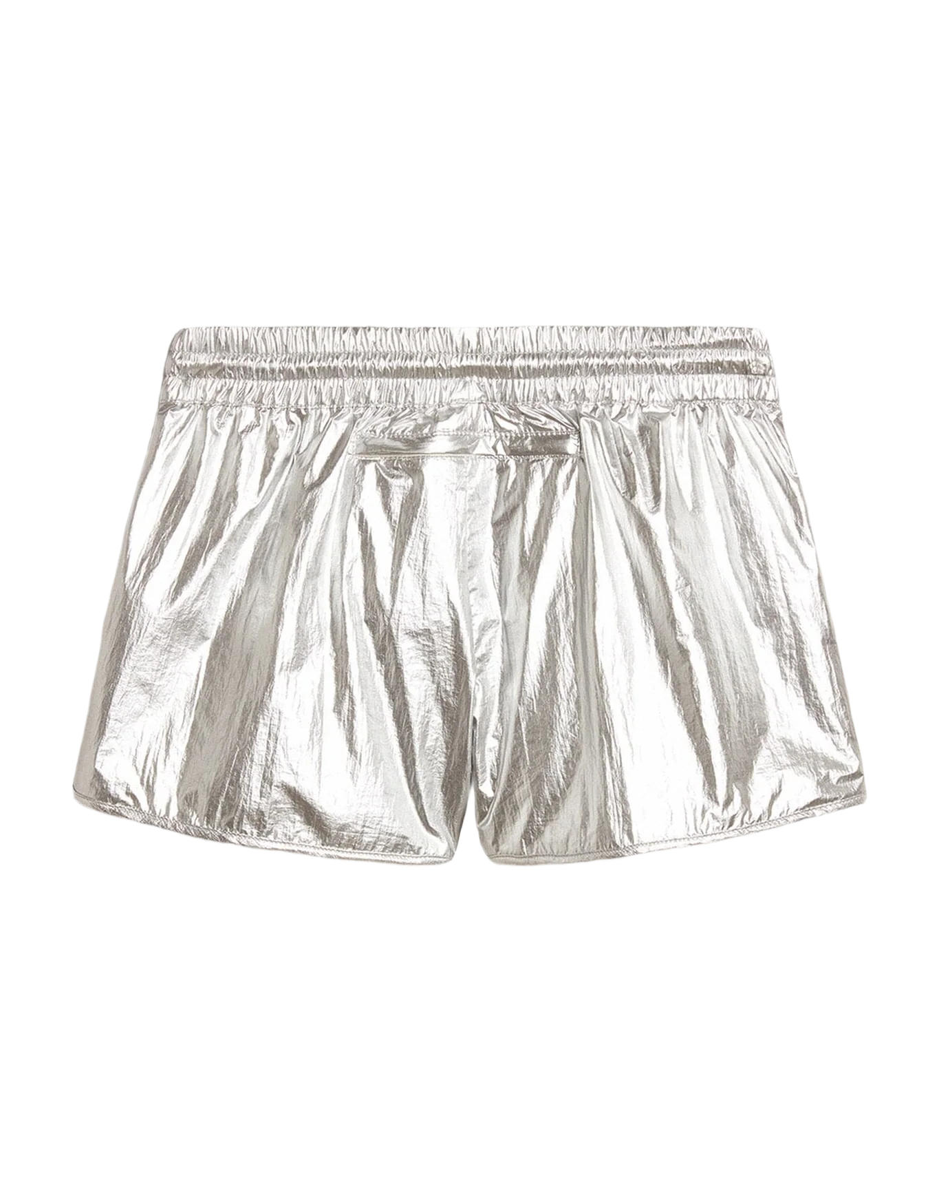Women | Running Shorts In Fabric | Silver
