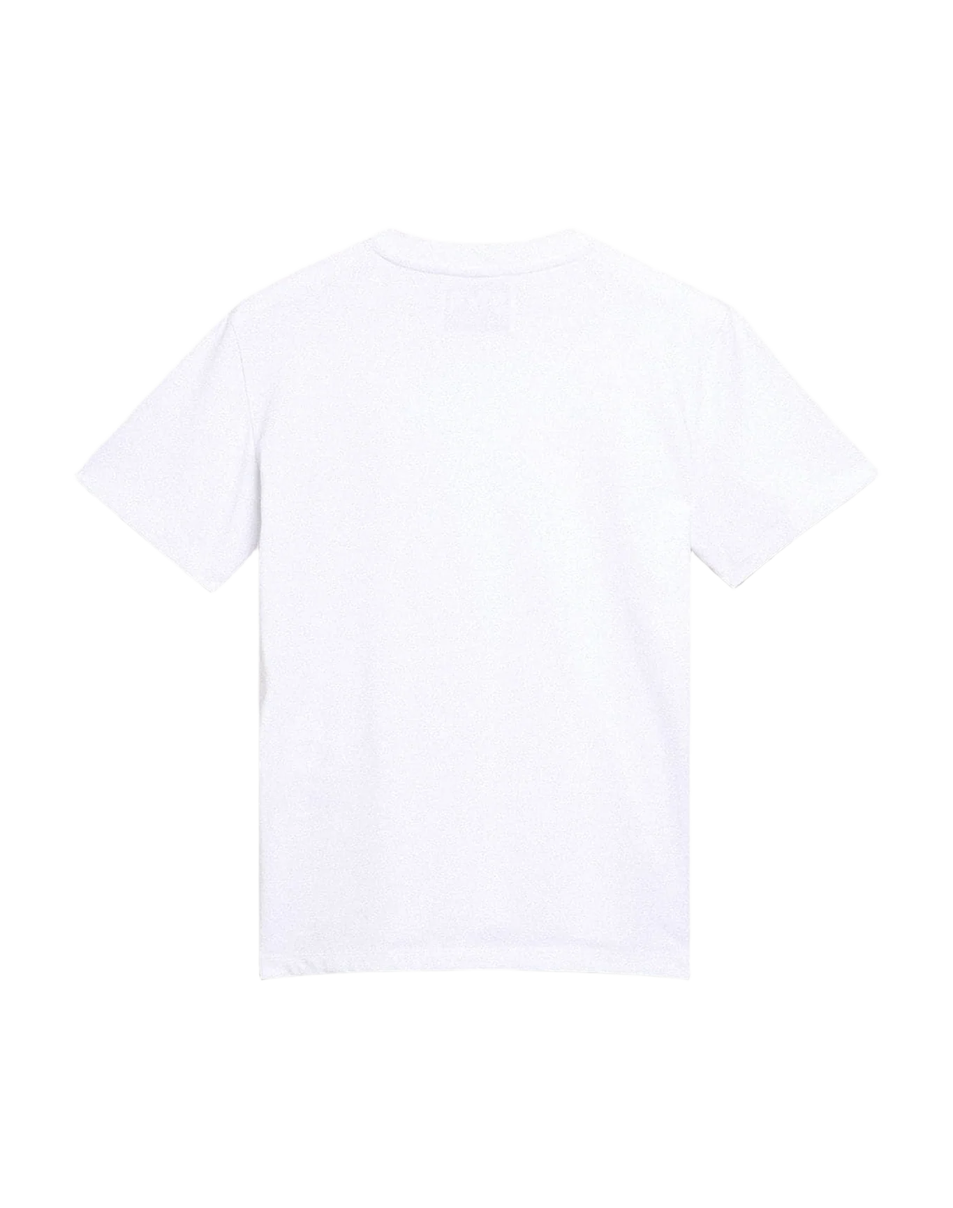 Women | T Shirt With Star On The Front | Optic White x Green - Image 2