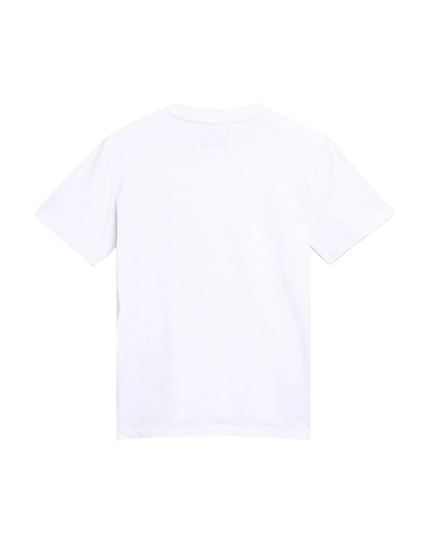 Women | T Shirt With Star On The Front | Optic White x Green - Image 8