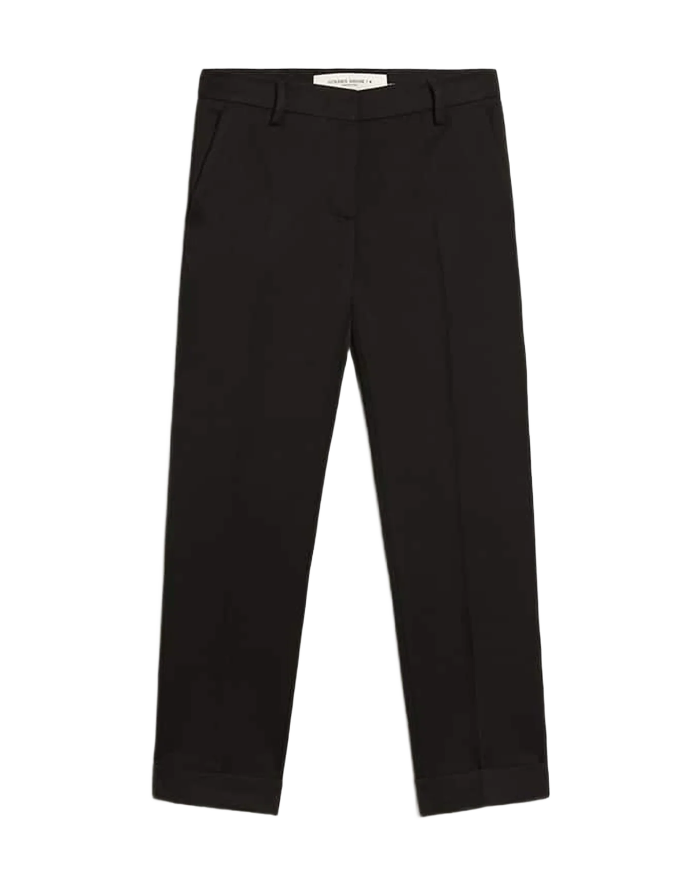 Women | Wool Cigarette Pants | Dark Blue - Image 3