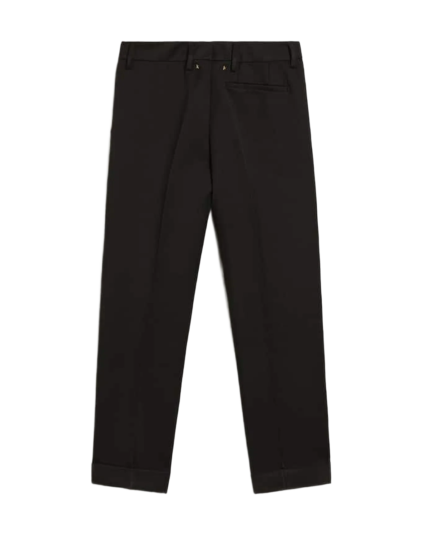Women | Wool Cigarette Pants | Dark Blue - Image 5