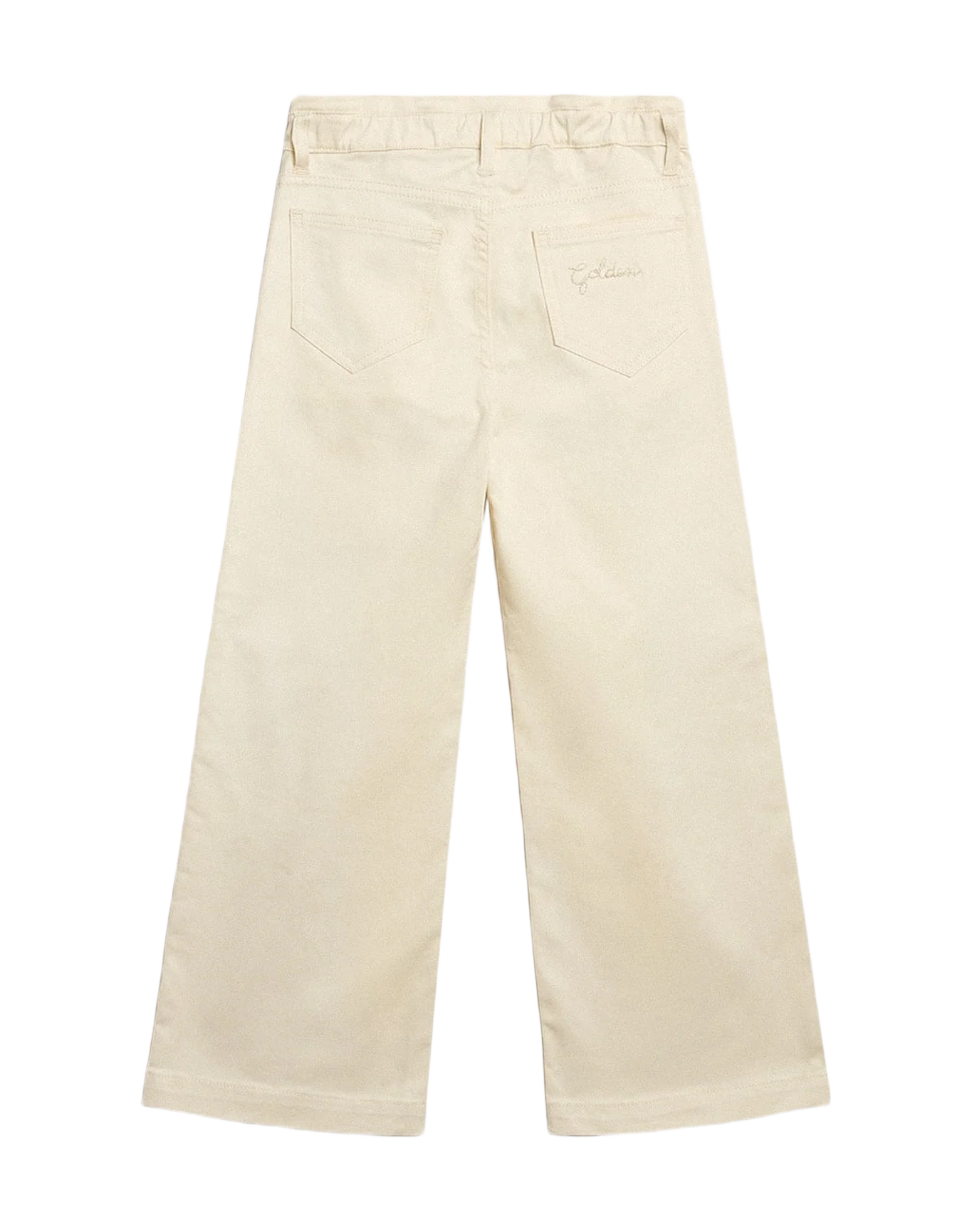Kids | Cotton Pants Aged White | Off White - Image 4