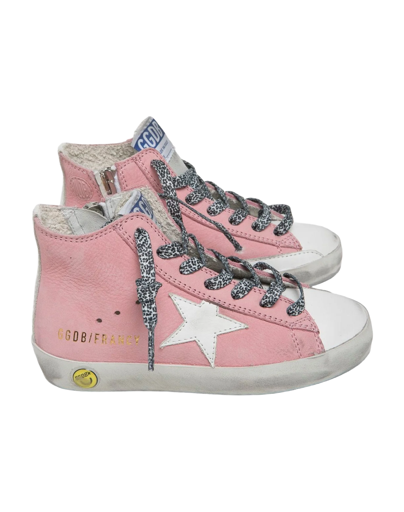 Kids | Francy Sneakers Leather with Suede Tongue - Image 3