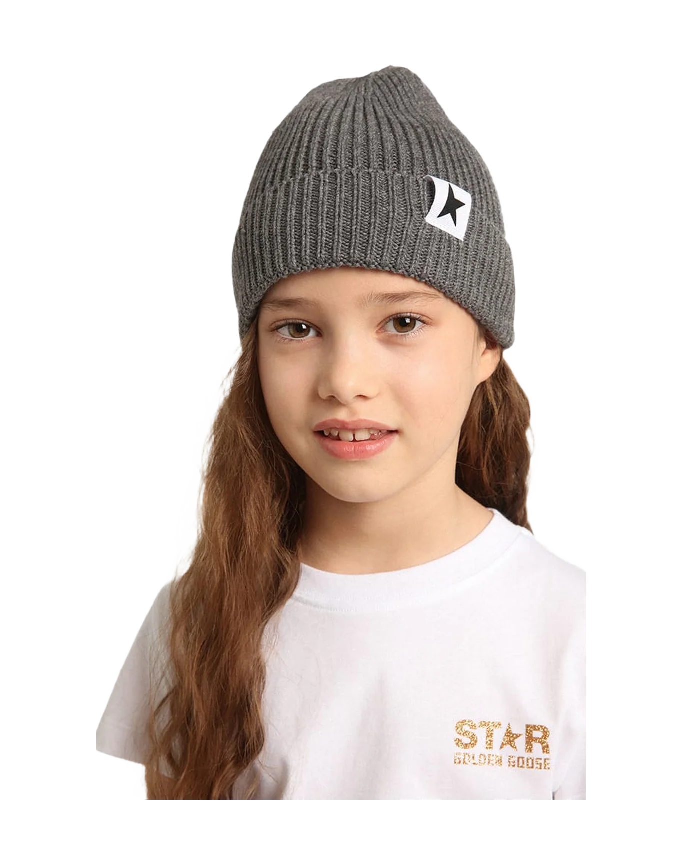 Kids | Grey Melange Hat | Grey Melange - Image 2