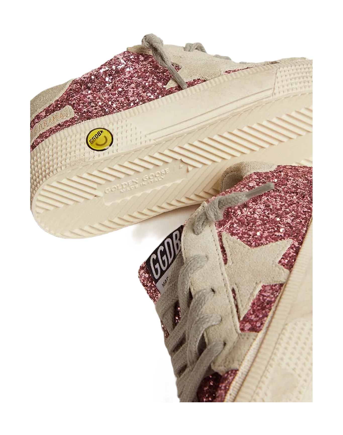 Kids | May Ice Suede & Bubblegum Pink Glitter | Bubblegum Pink x Ice - Image 2