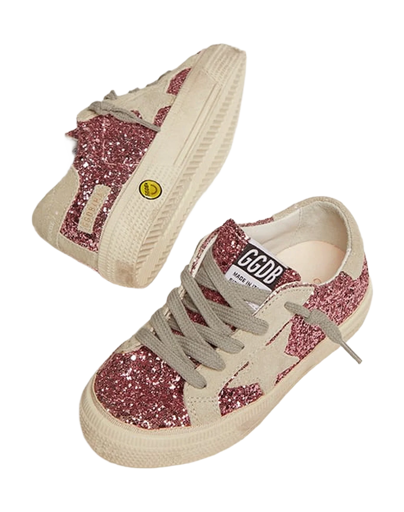 Kids | May Ice Suede & Bubblegum Pink Glitter | Bubblegum Pink x Ice - Image 5