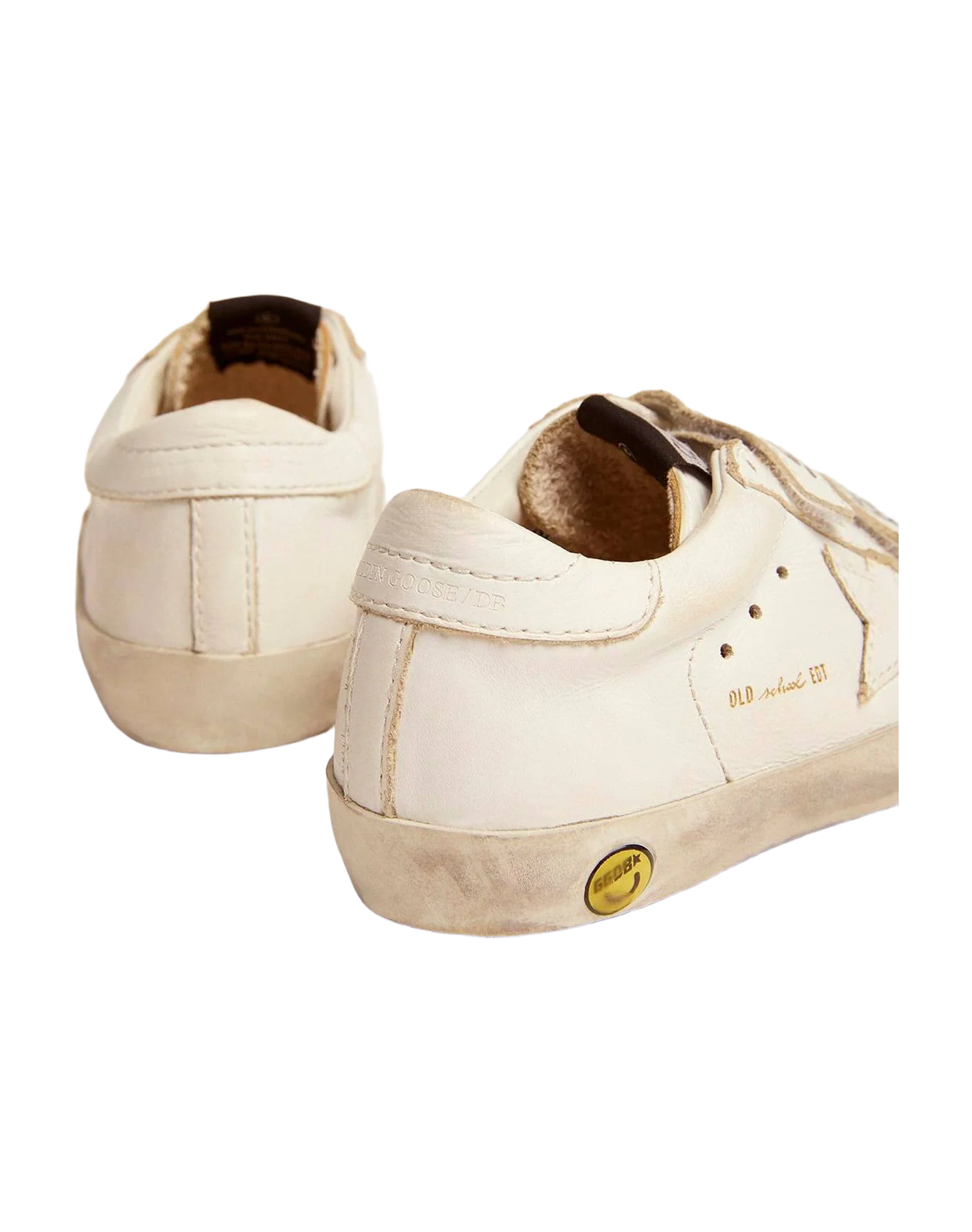 Kids | Old School Sneakers with Velcro Closure - Image 3