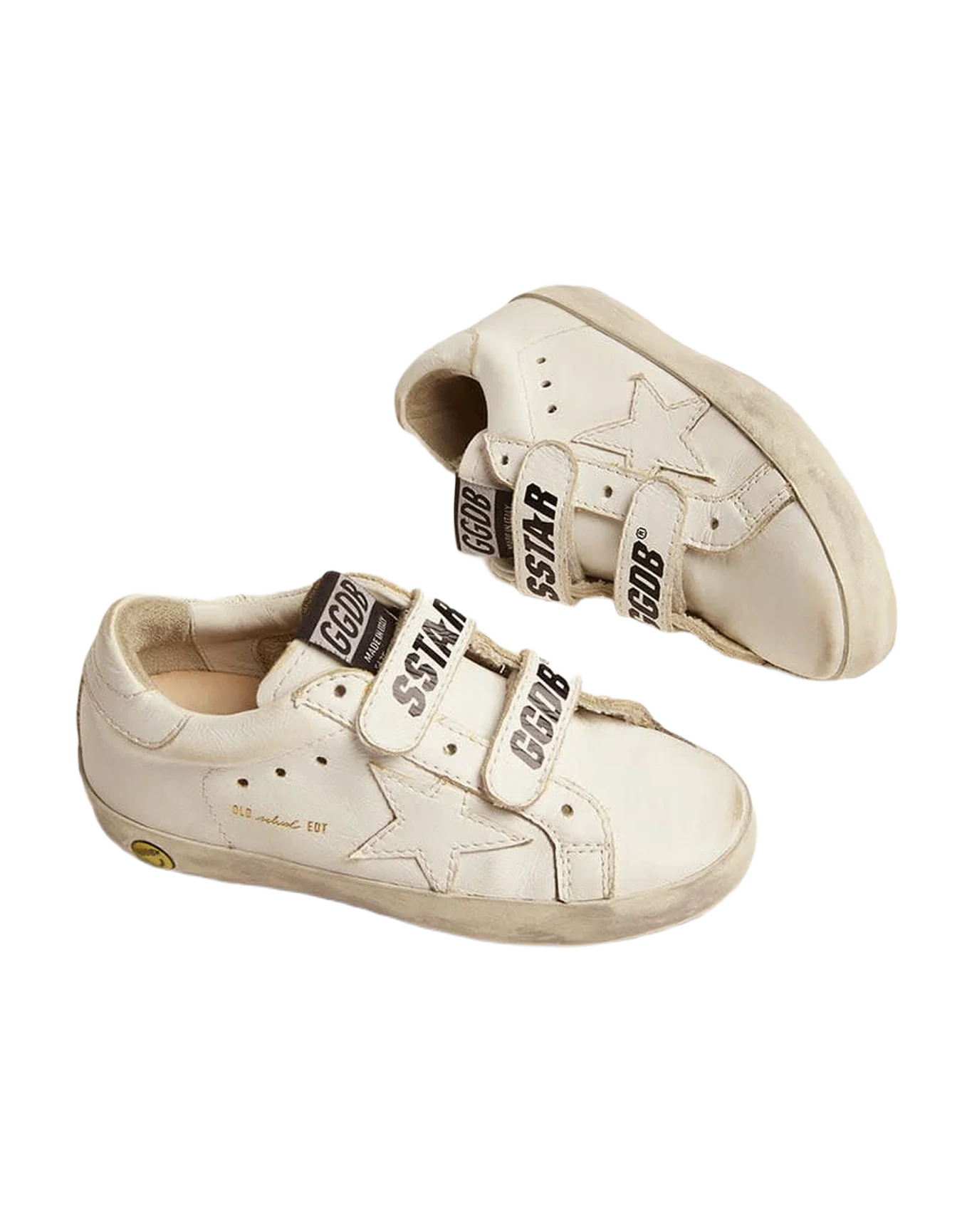 Kids | Old School Sneakers with Velcro Closure - Image 4