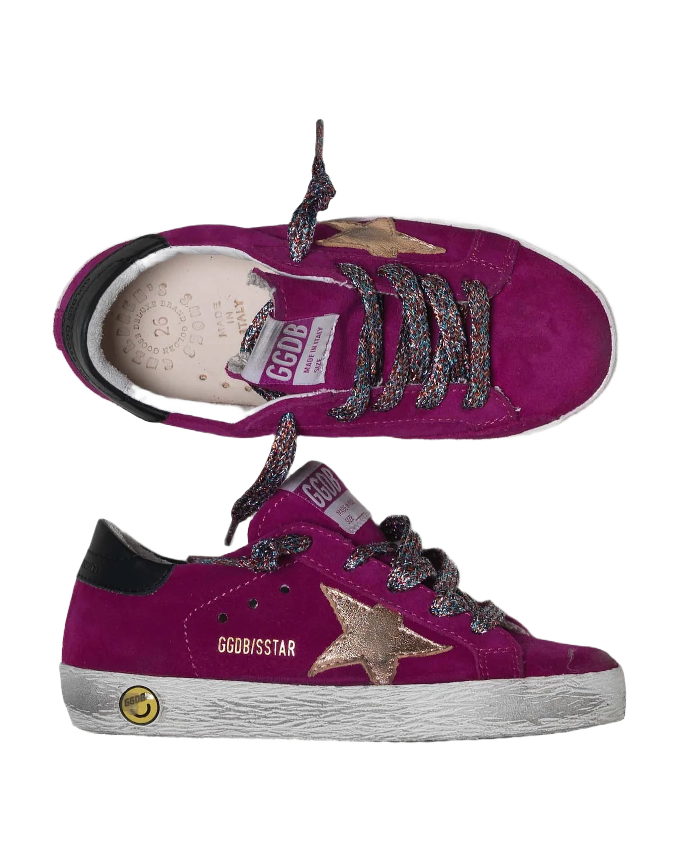 Kids | Super-Star Sneakers Suede with Laminated Star - Image 3