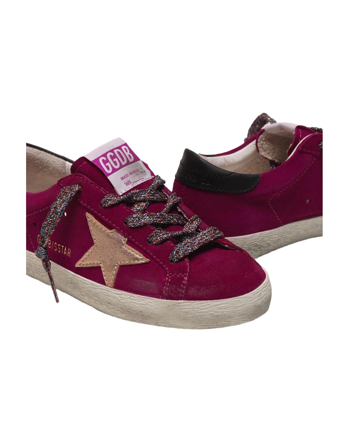 Kids | Super-Star Sneakers Suede with Laminated Star - Image 5